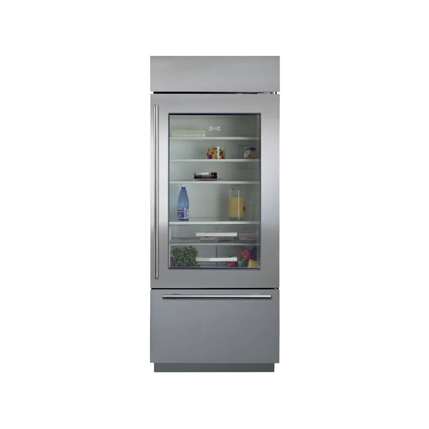 Sub-Zero Certified BI-30UG/0 30" Panel Ready Bottom Freezer Refrigerator with Glass Door