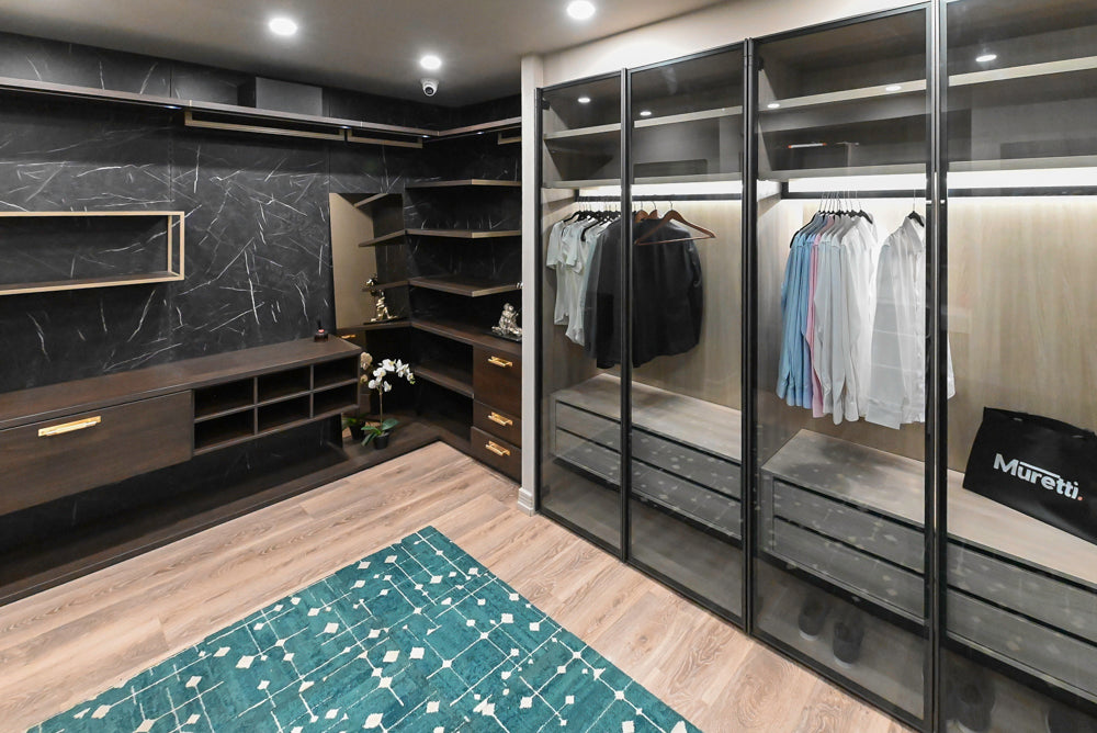 modern wardrobe dresser White Wardrobe Closet with Gold Handles