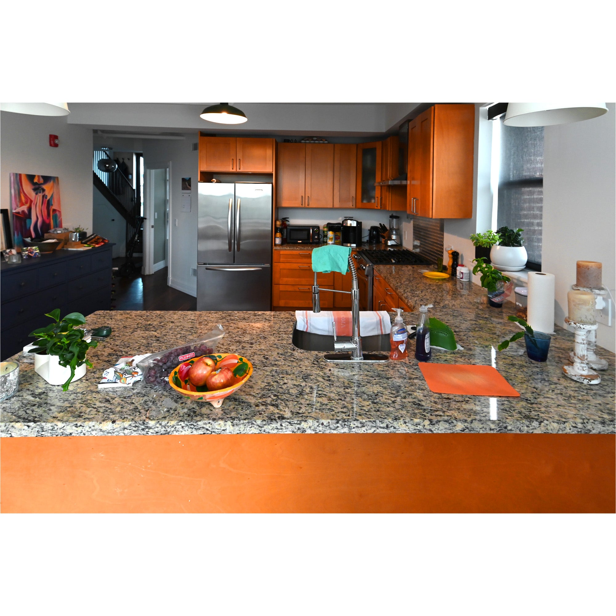 Forevermark Autumn Pumpkin Transitional Pre-Owned Kitchen