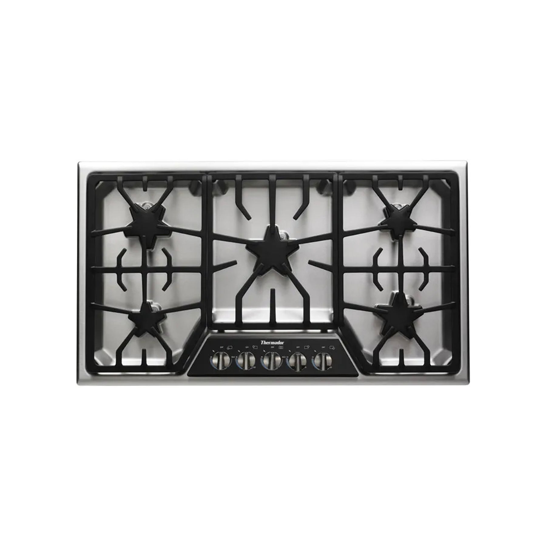 Thermador SGSX365ZS 36" Stainless Steel Gas Cooktop, 5 Star Burners