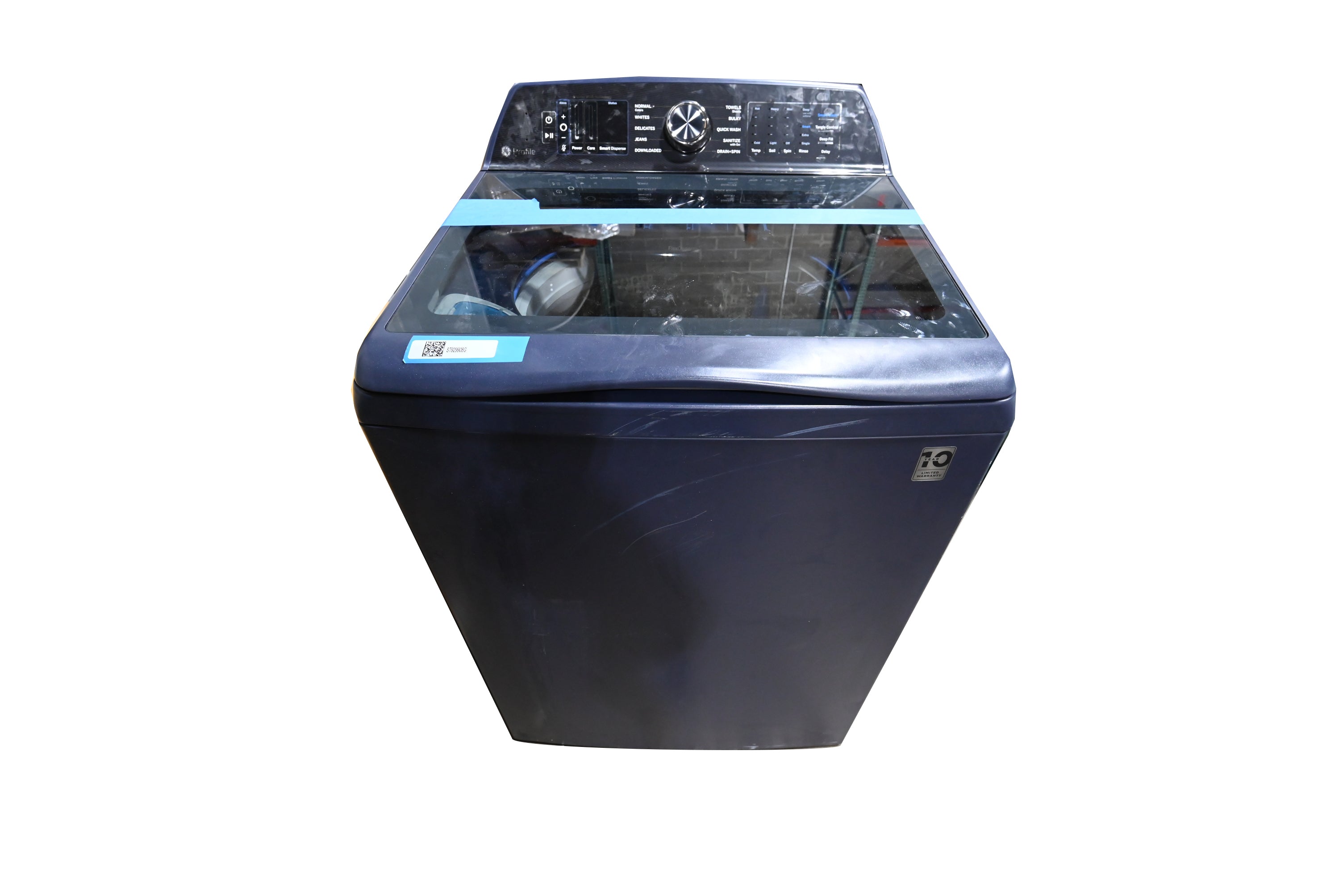 GE Profile PTW905BPTRS 28" Sapphire Blue Top Load Smart Washer