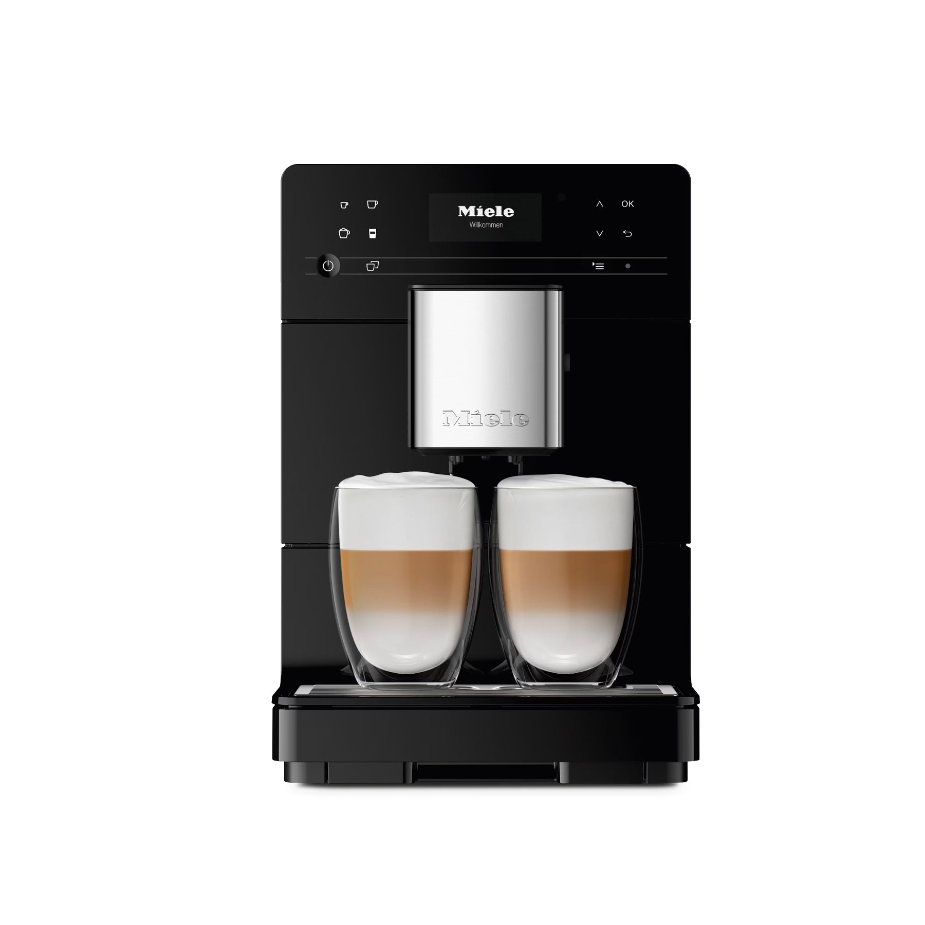 Miele Certified Silence CM 5310 Obsidian Black Countertop Coffee Machine