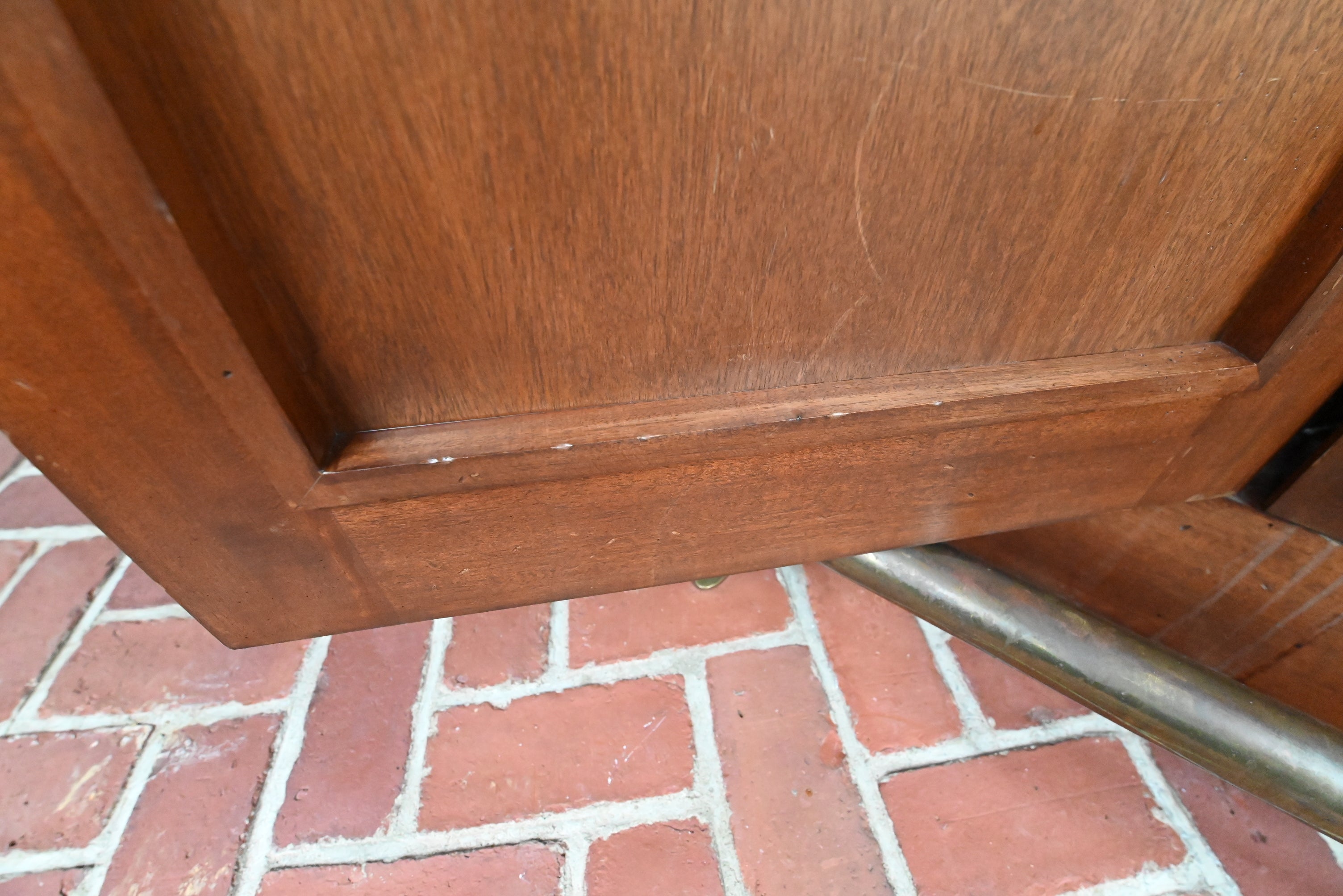 Traditional Wooden Wet Bar with Sink