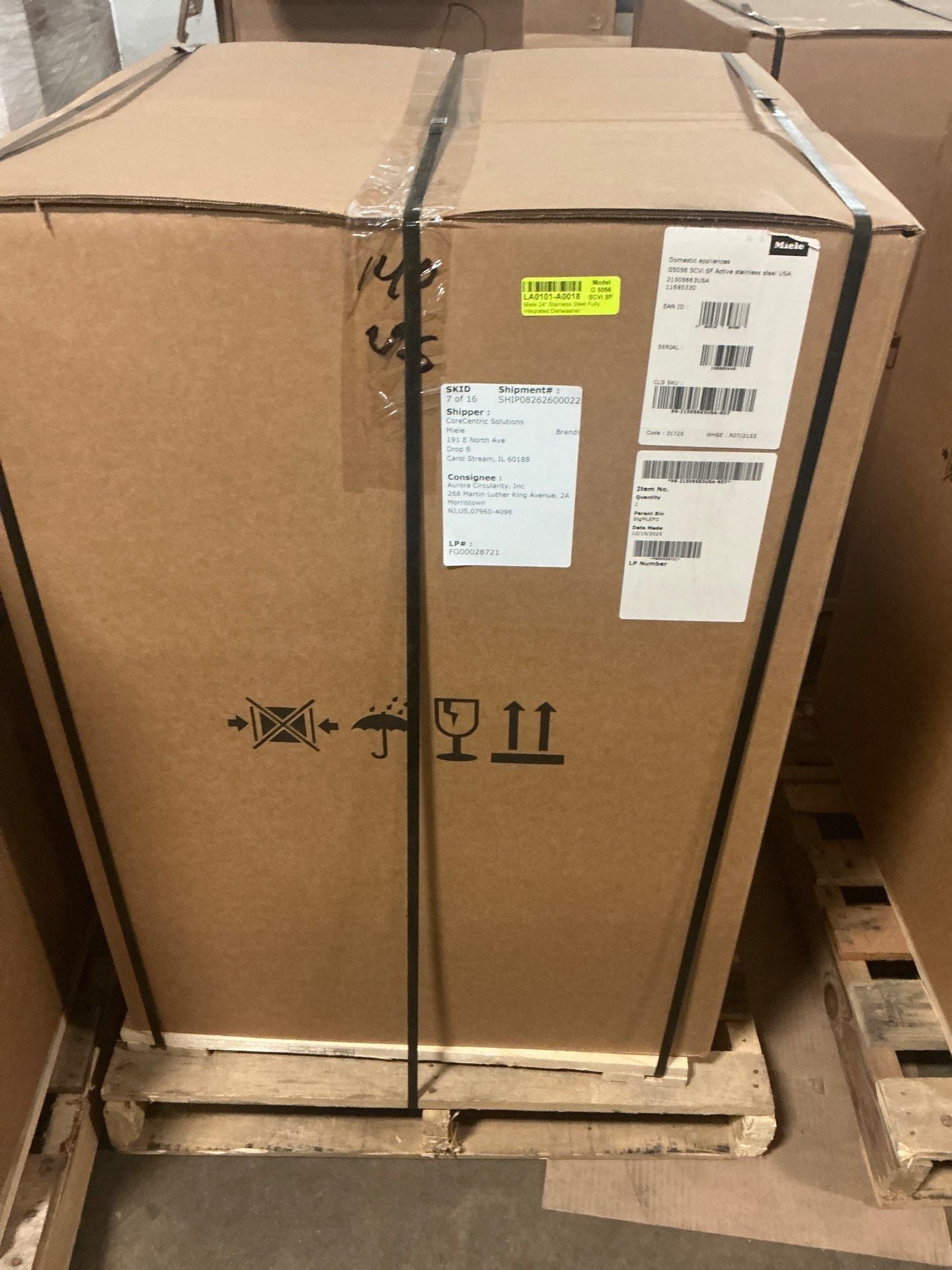 Miele Certified G 5056 SCVi SF 24" Stainless Steel Dishwasher