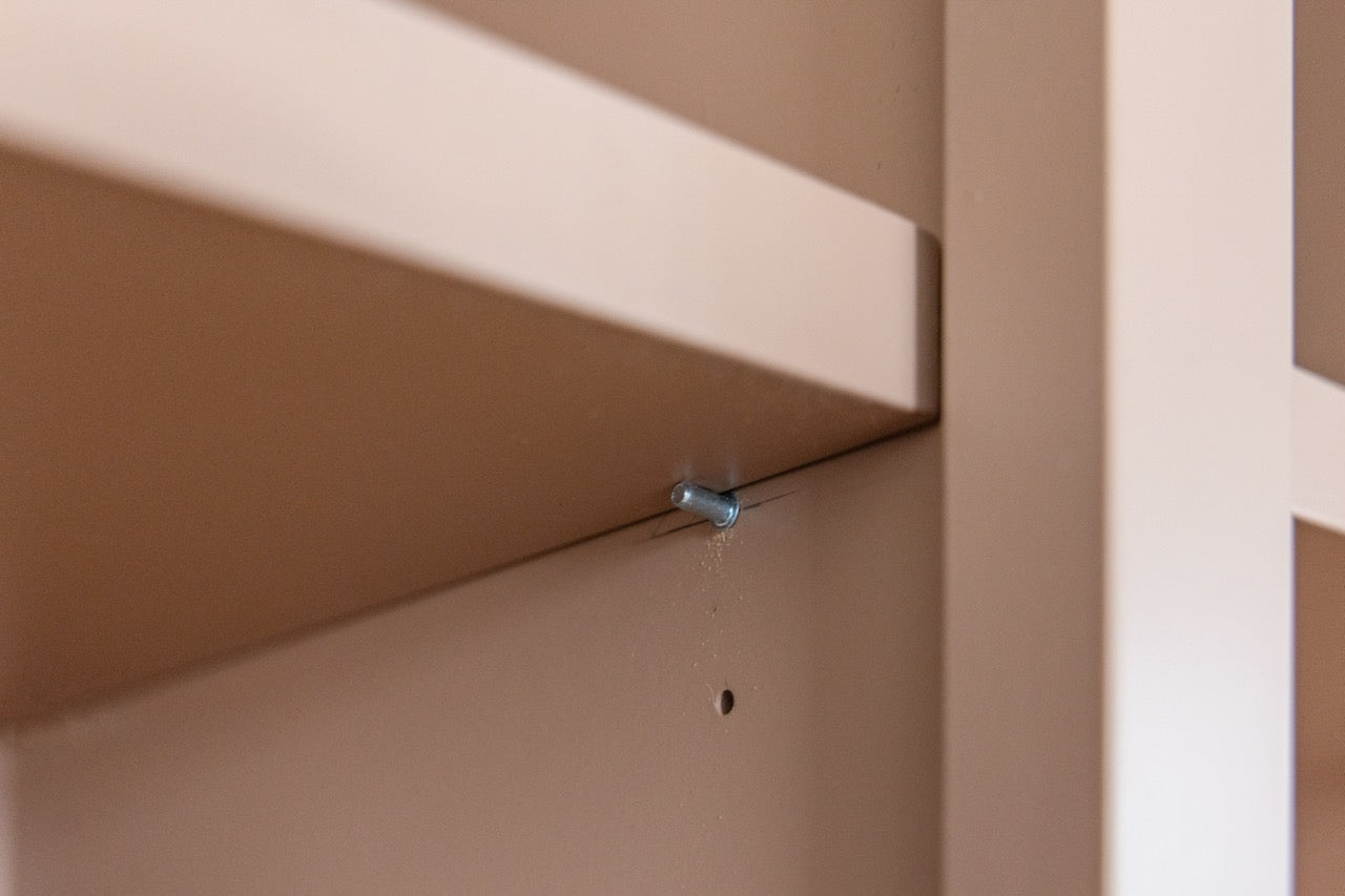 Plato Designer Custom Painted Pantry with Sensa Vancouver Quartzite