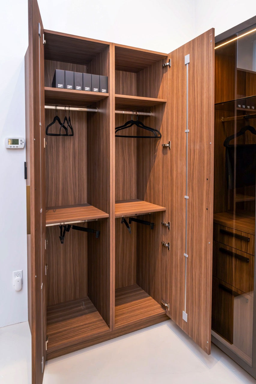 Poggenpohl Campania Mocca Closet Wardrobe System – Aurora Circ