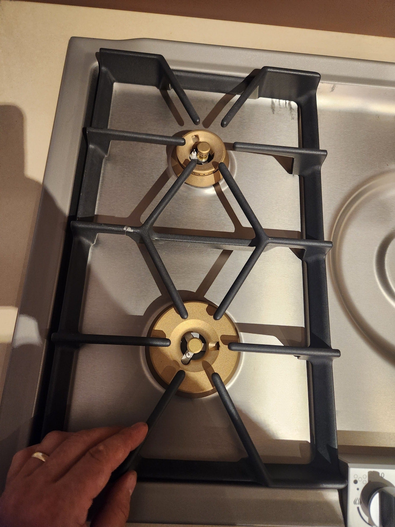 Downsview Olivewood Smooth Wood Modern Showroom Display Kitchen