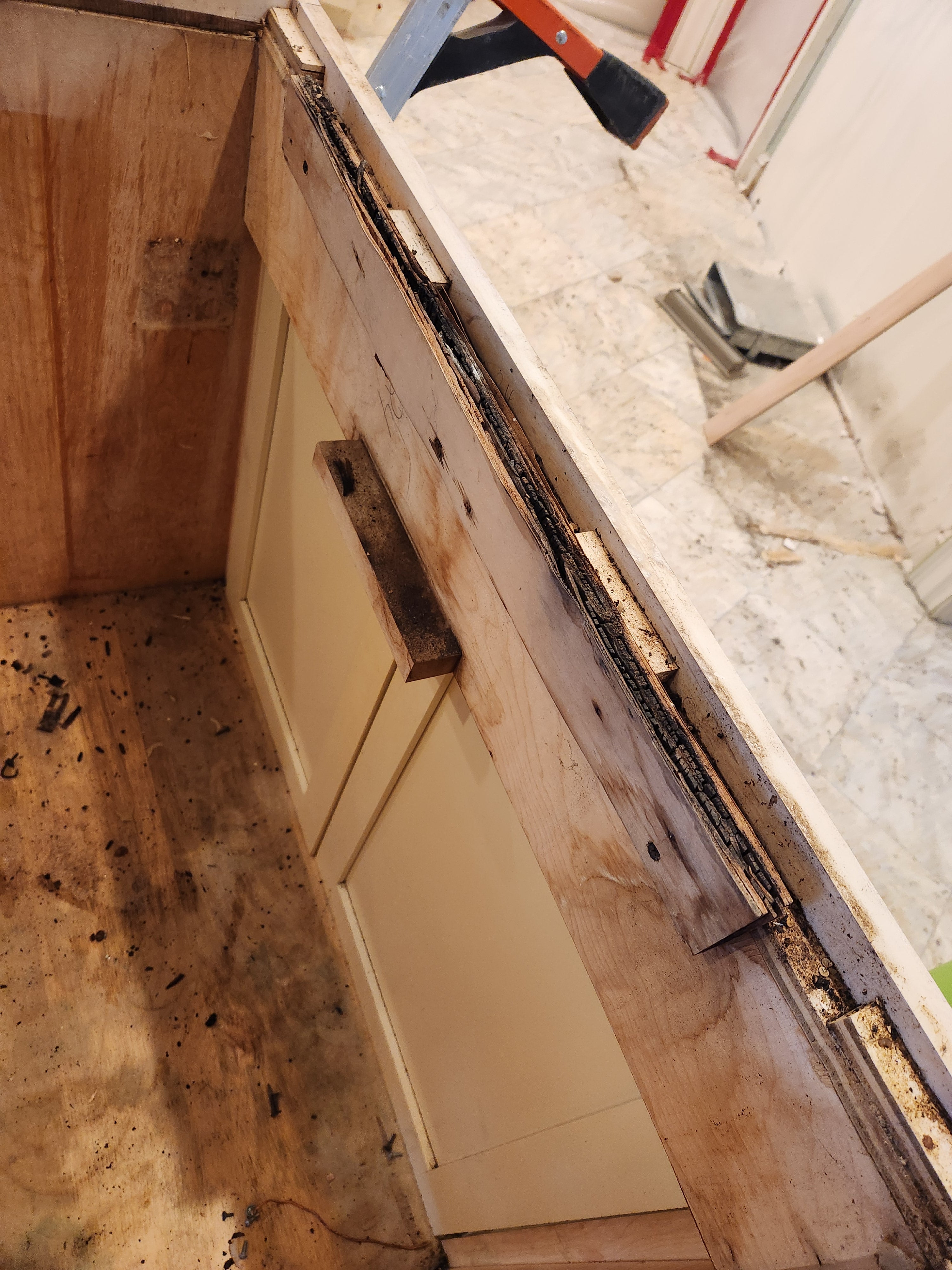 Form LTD Traditional Cream Kitchen with Island, Granite Countertops & Appliances