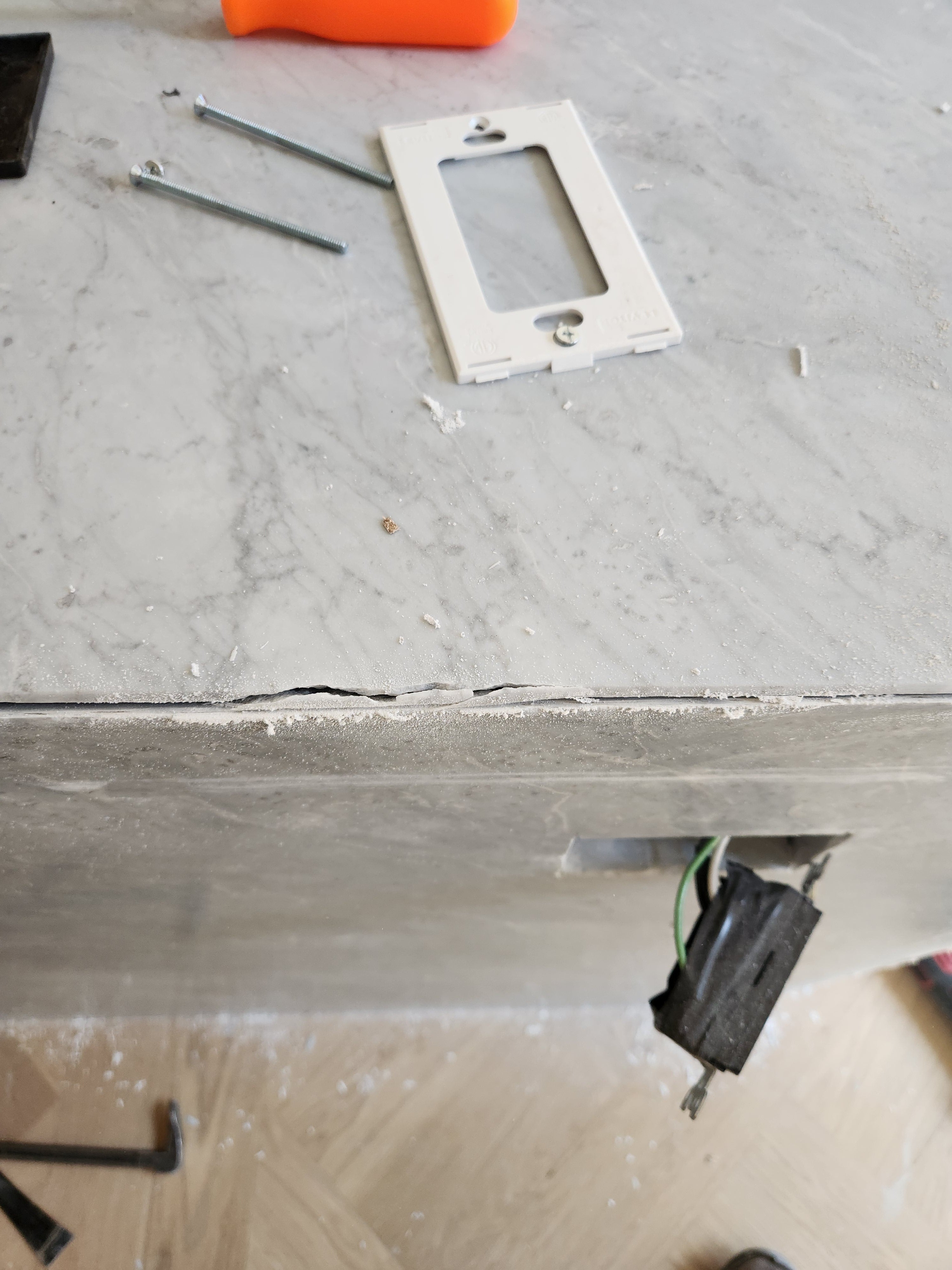 Molteni & C Dada Modern White Oak Kitchen with Marble Countertops & Gaggenau Appliances