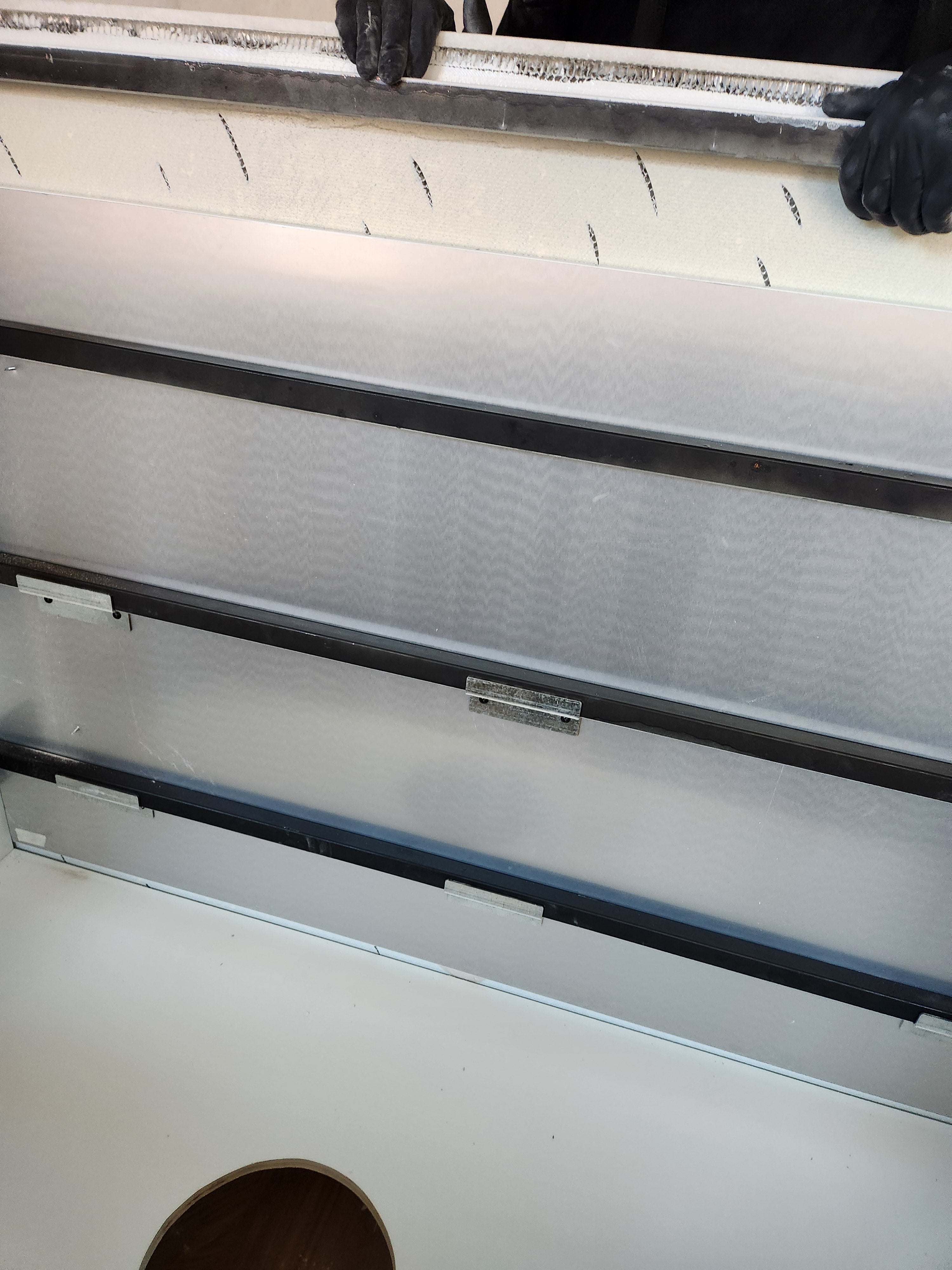 Molteni & C Dada Modern White Oak Kitchen with Marble Countertops & Gaggenau Appliances