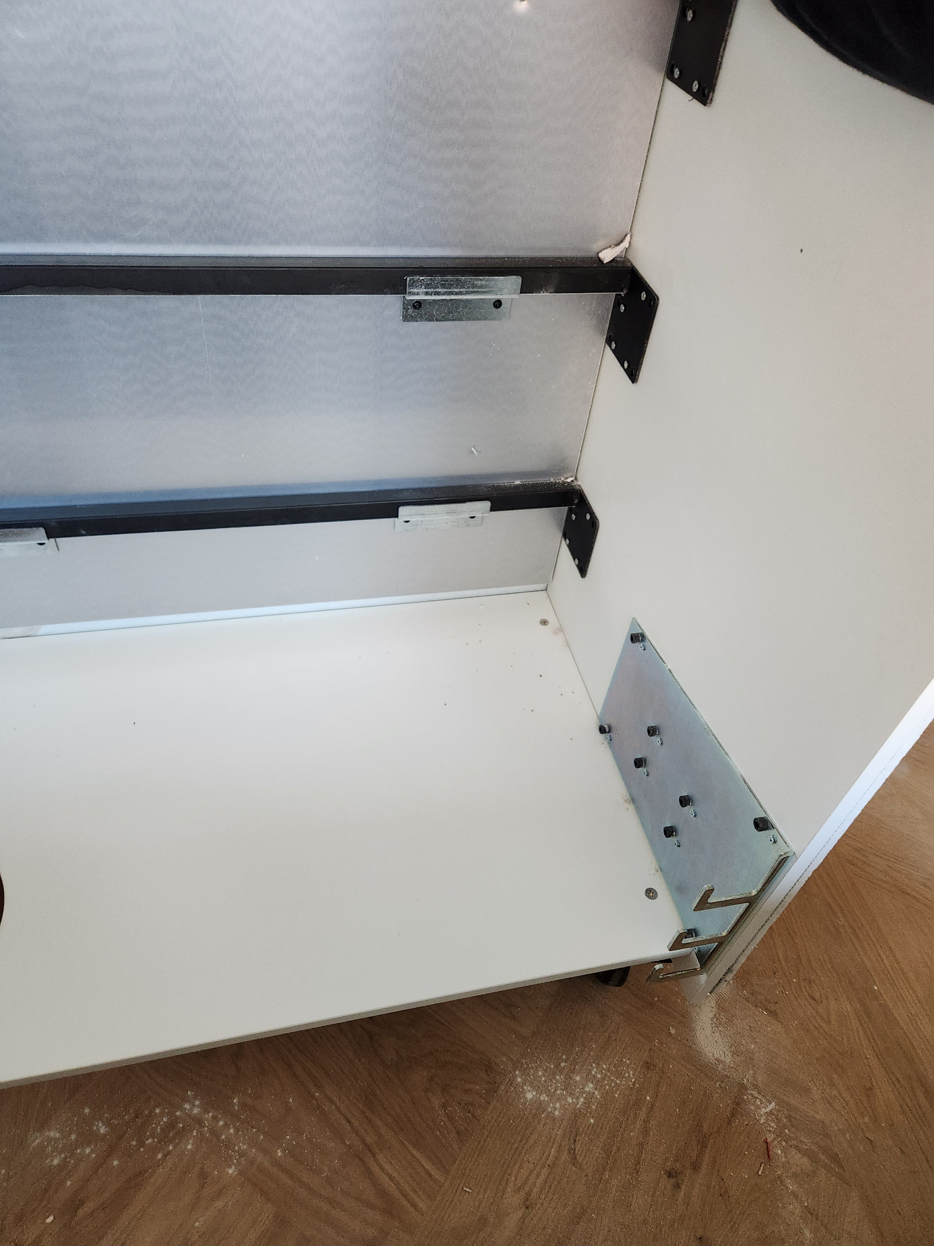 Molteni & C Dada Modern White Oak Kitchen with Marble Countertops & Gaggenau Appliances