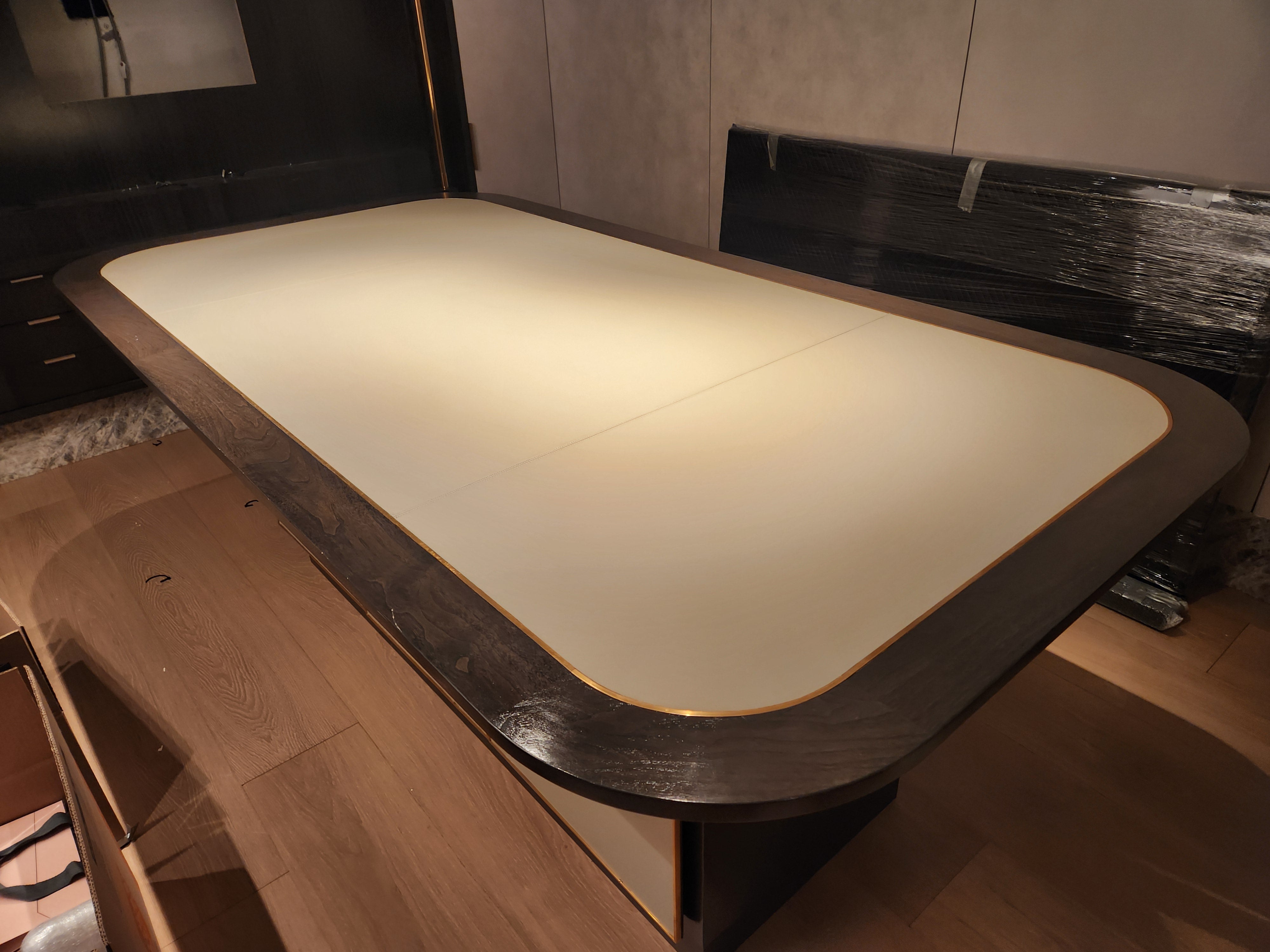 Smallbone Modern Wooden Dining Room Table with Storage