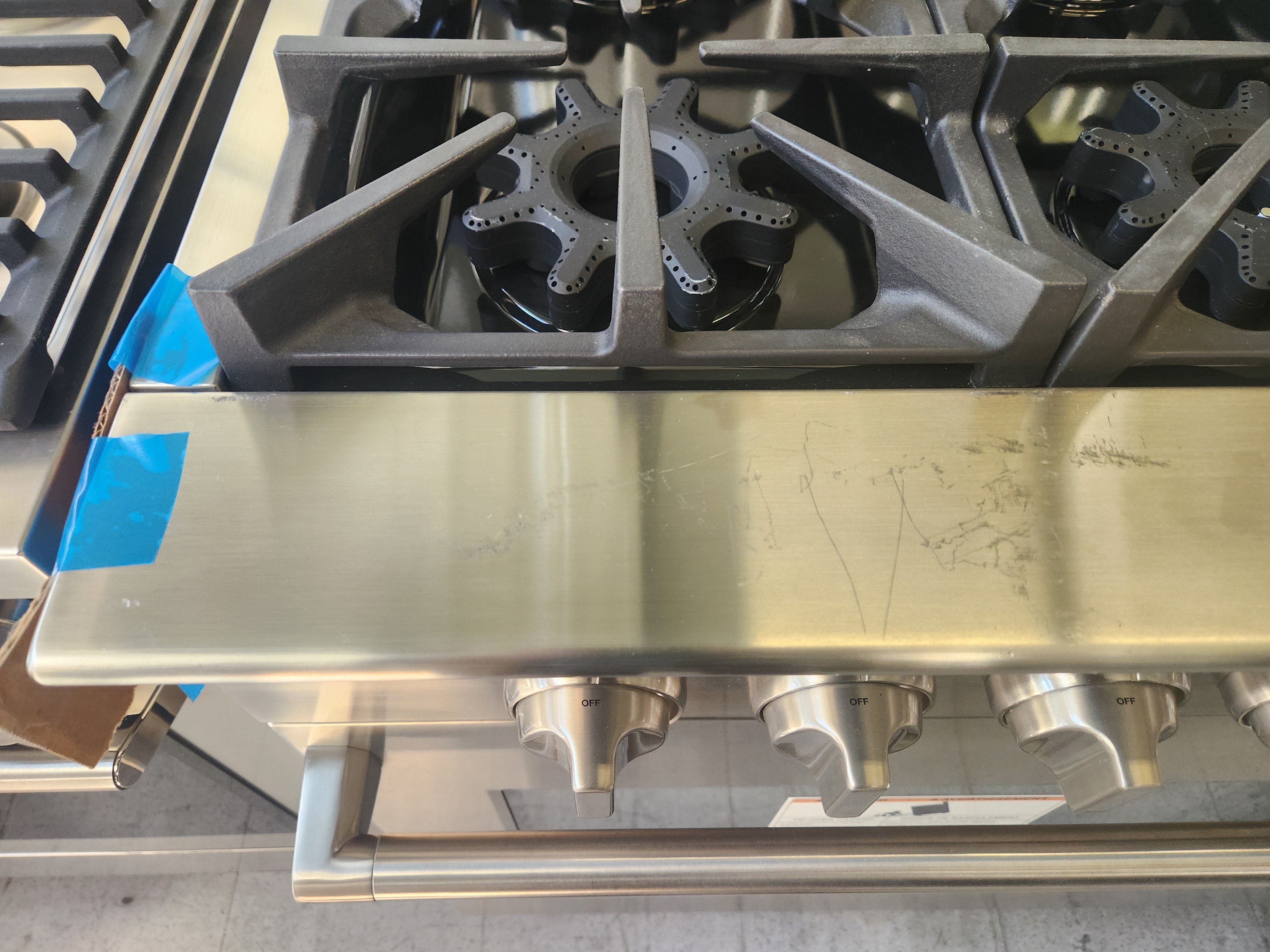 BlueStar BSDF6010BL 60" Stainless Steel Dual Fuel Range