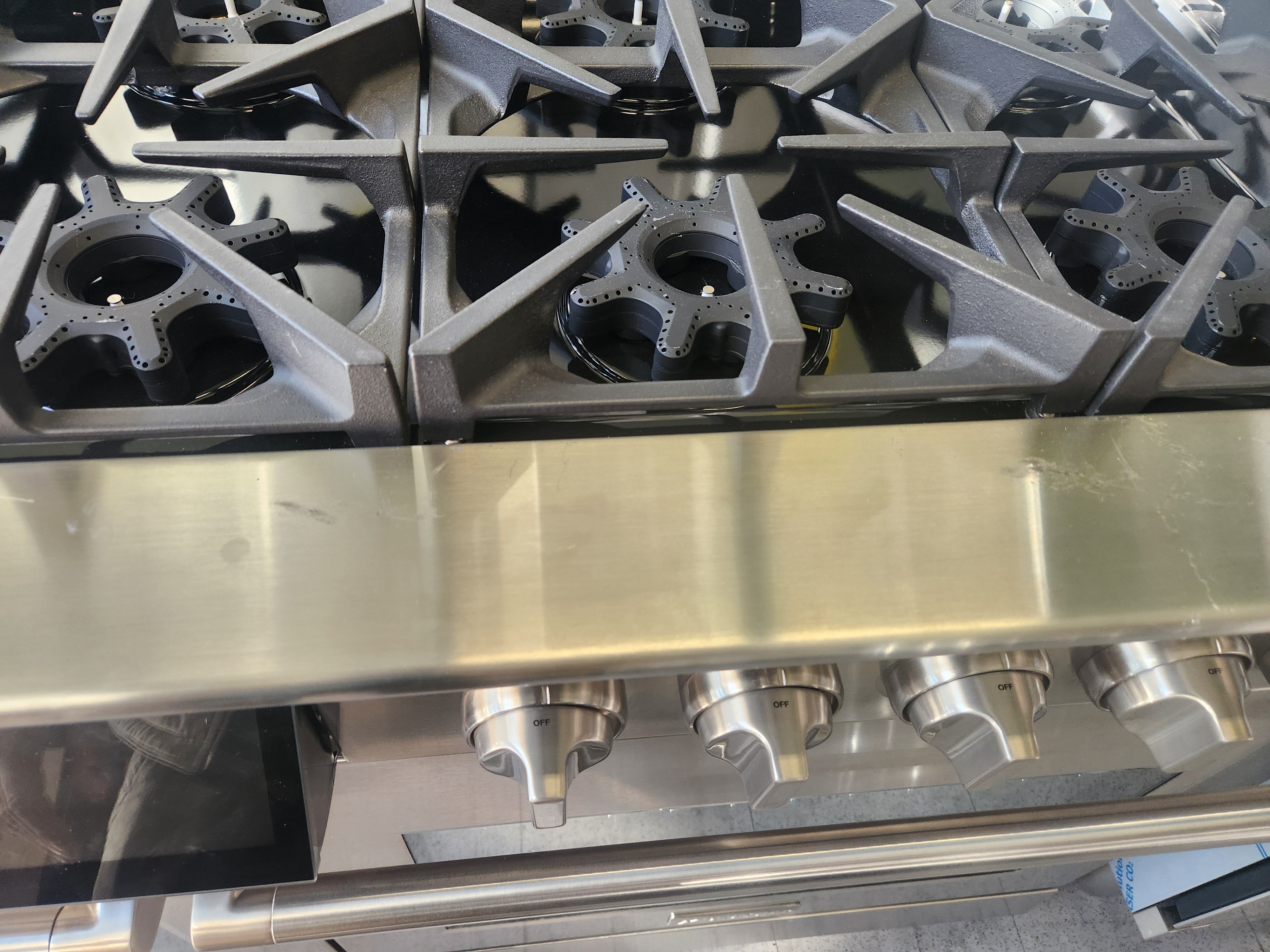 BlueStar BSDF6010BL 60" Stainless Steel Dual Fuel Range