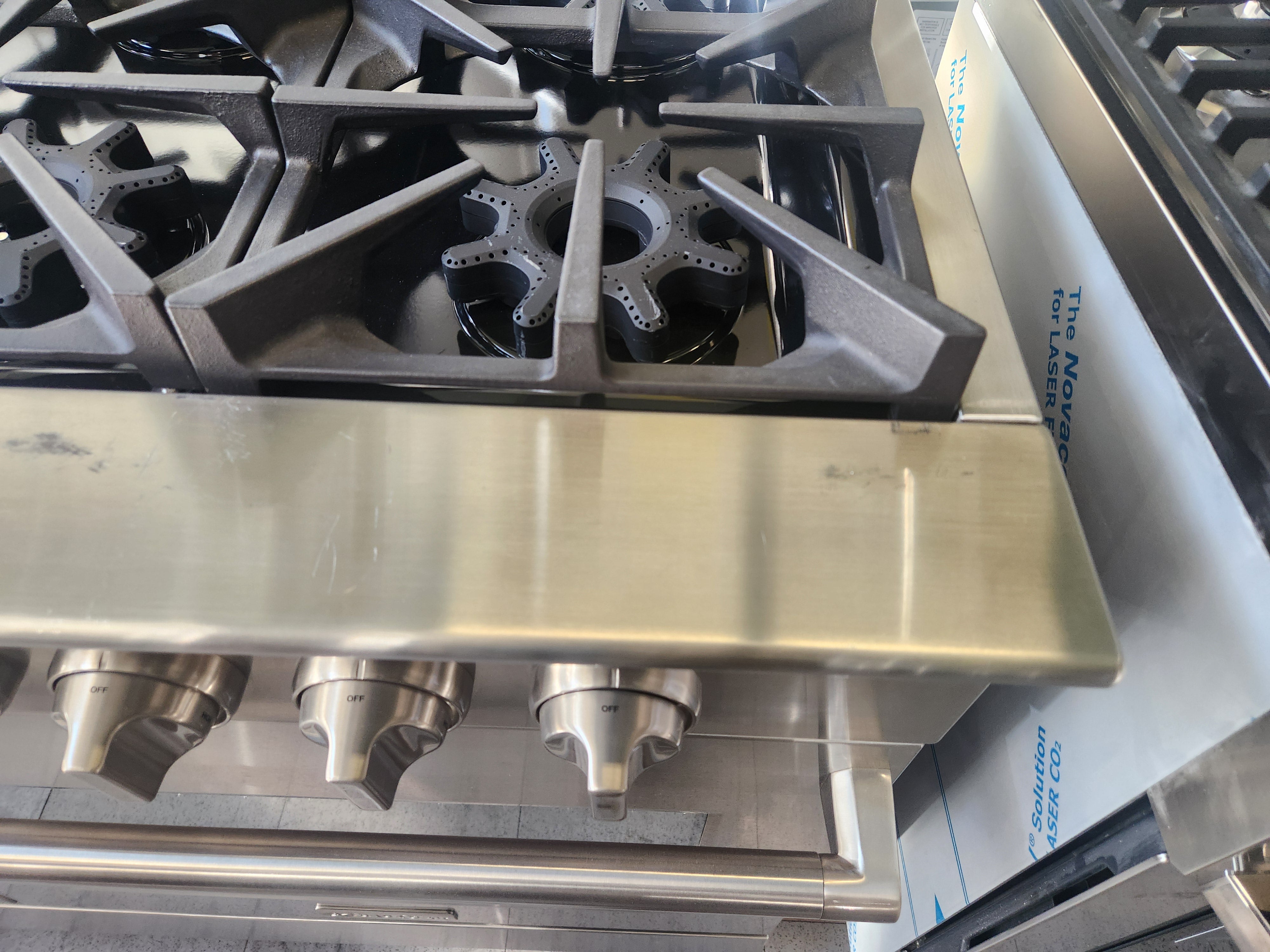 BlueStar BSDF6010BL 60" Stainless Steel Dual Fuel Range