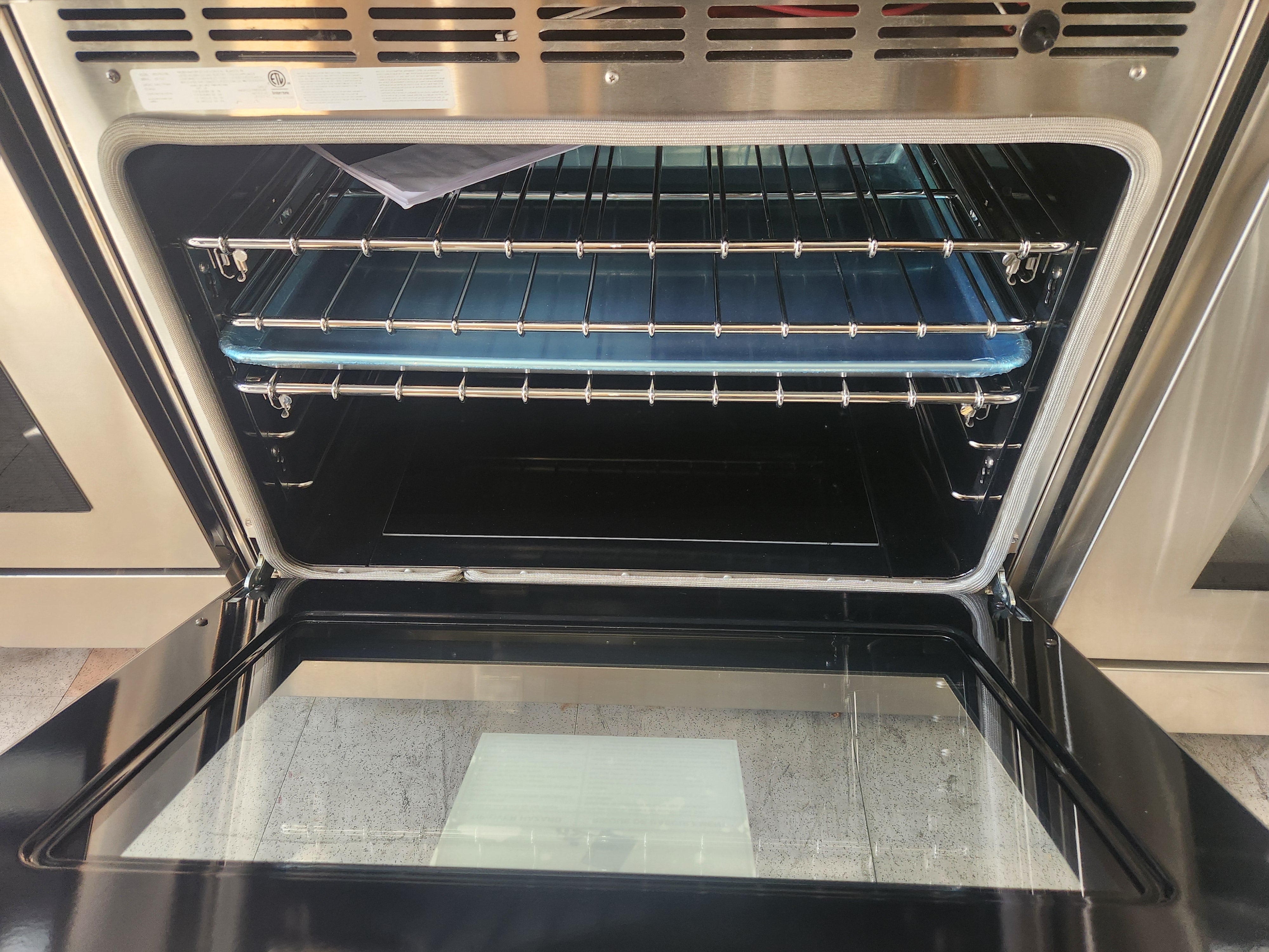 BlueStar BSDF6010BL 60" Stainless Steel Dual Fuel Range