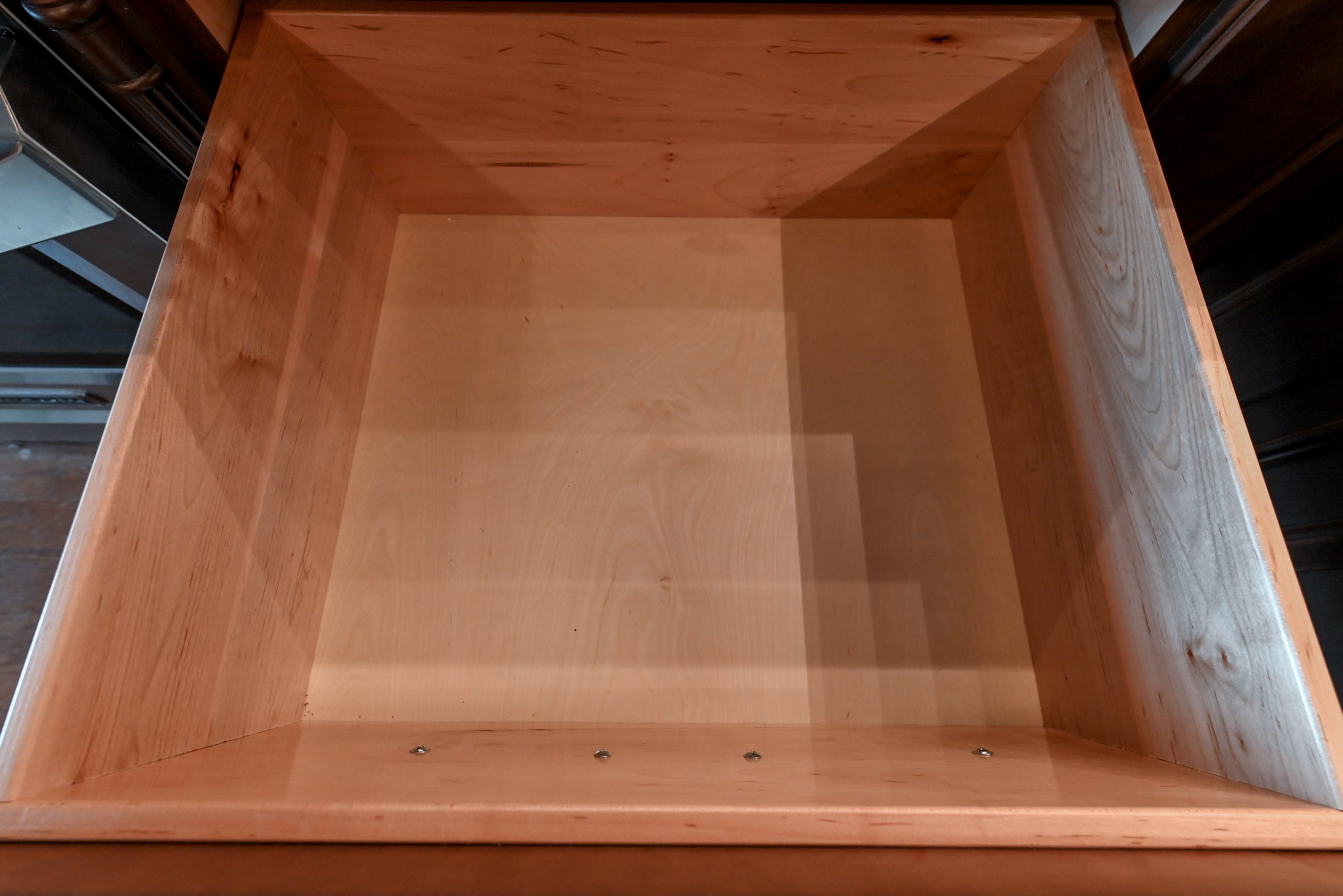 Chocolate European Coffee Traditional Pre-Owned Kitchen W/ Dry Bar