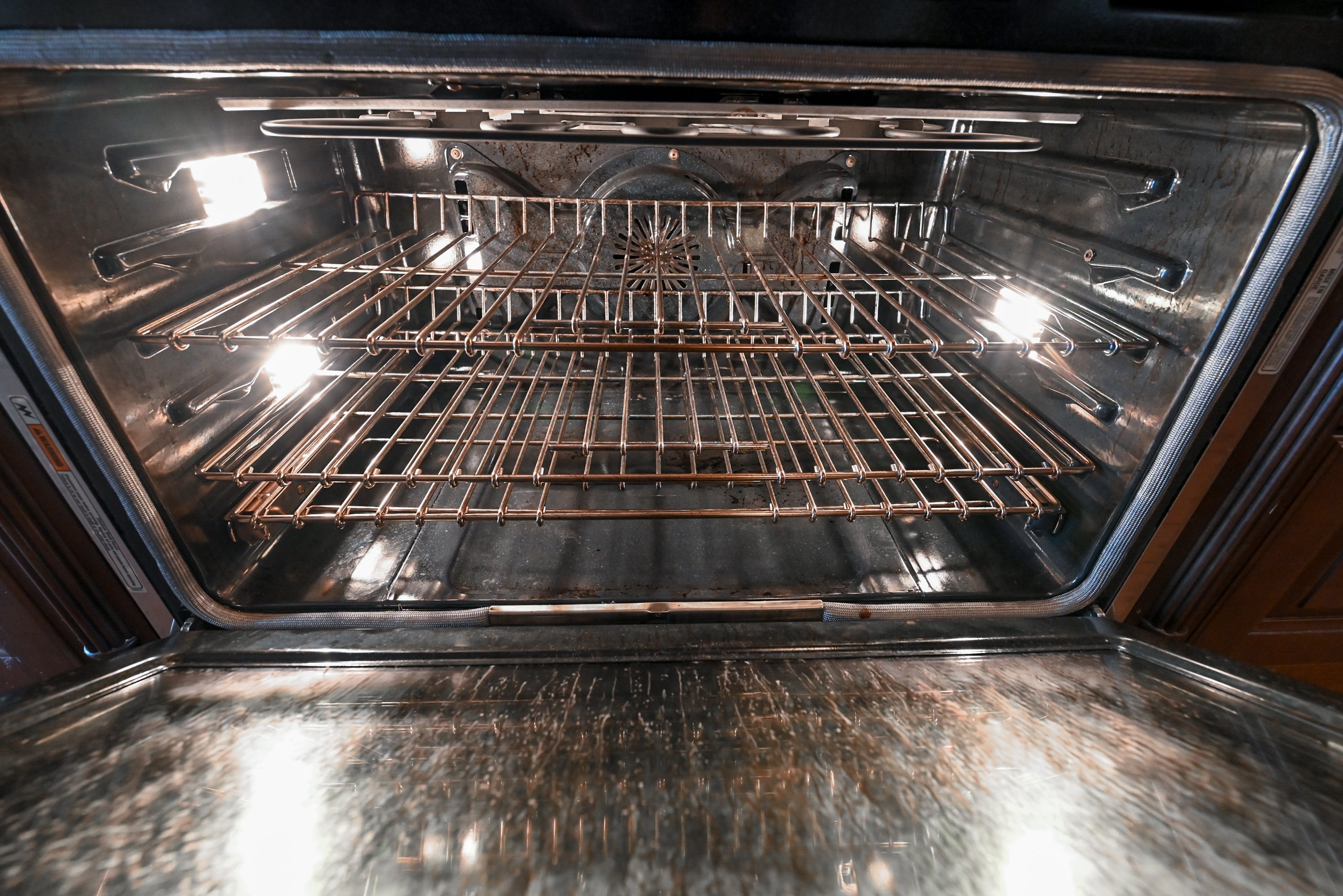 Chocolate European Coffee Traditional Pre-Owned Kitchen W/ Dry Bar