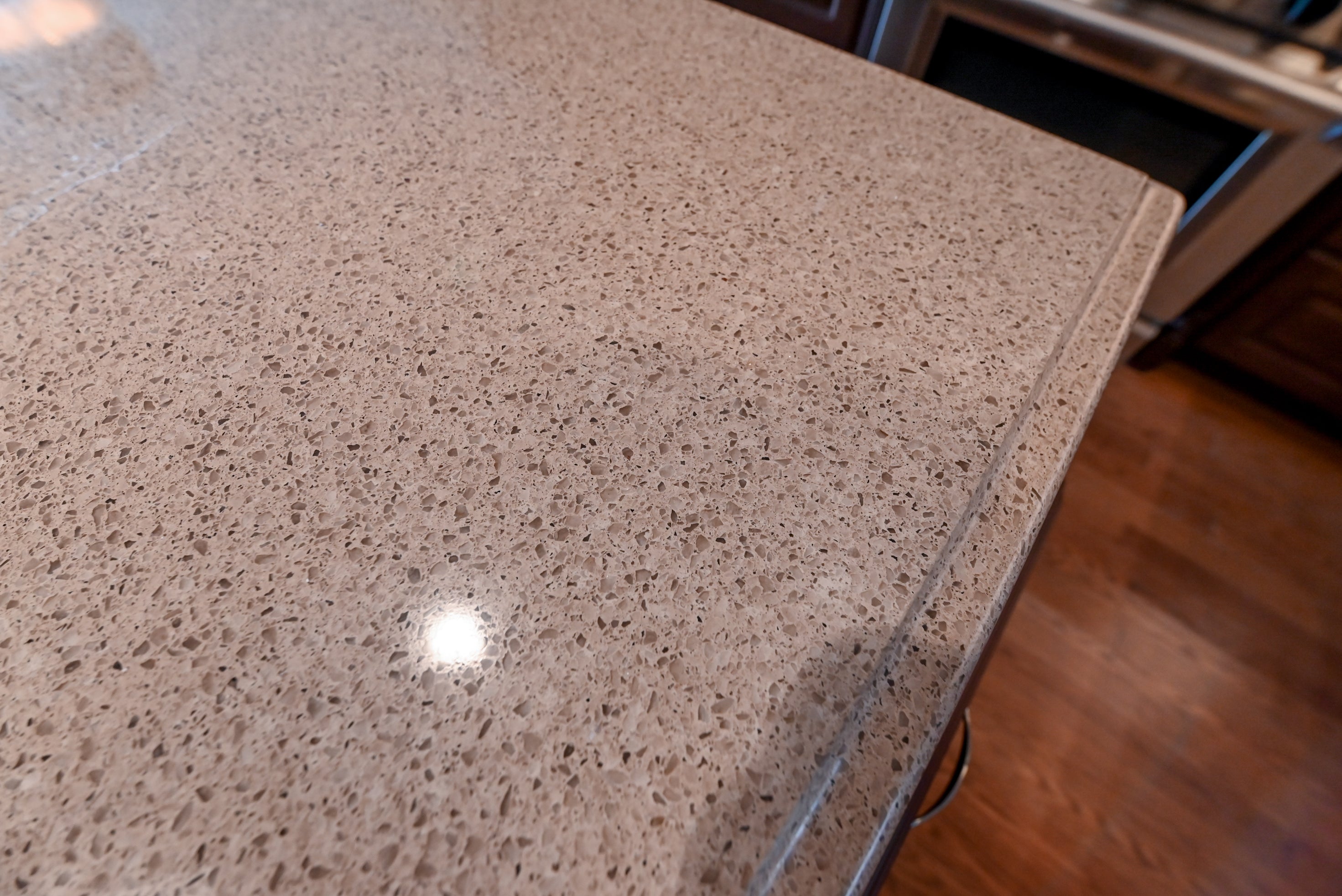 Chocolate European Coffee Traditional Pre-Owned Kitchen W/ Dry Bar