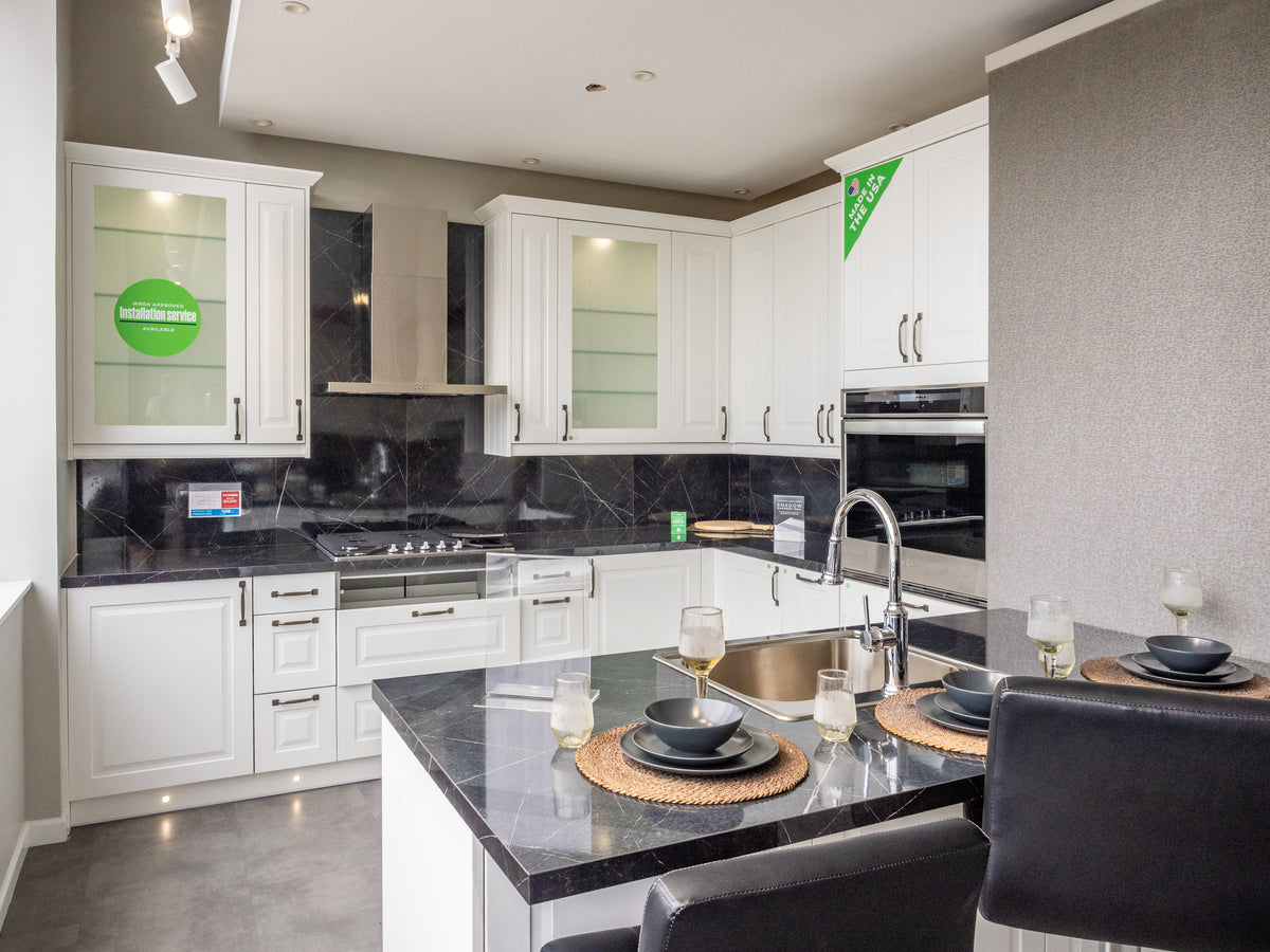 Wren Infinity Architect White Matte Transitional Kitchen