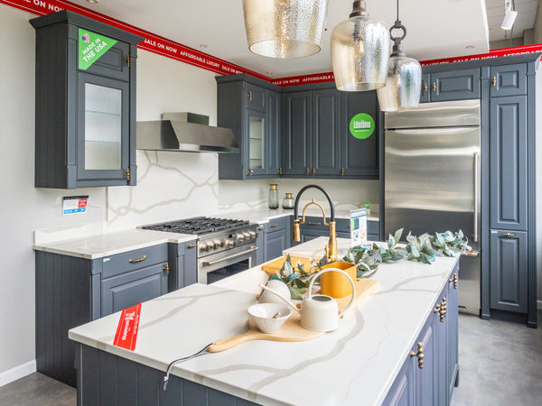Wren Georgian Juratek Forest Green Matte Kitchen