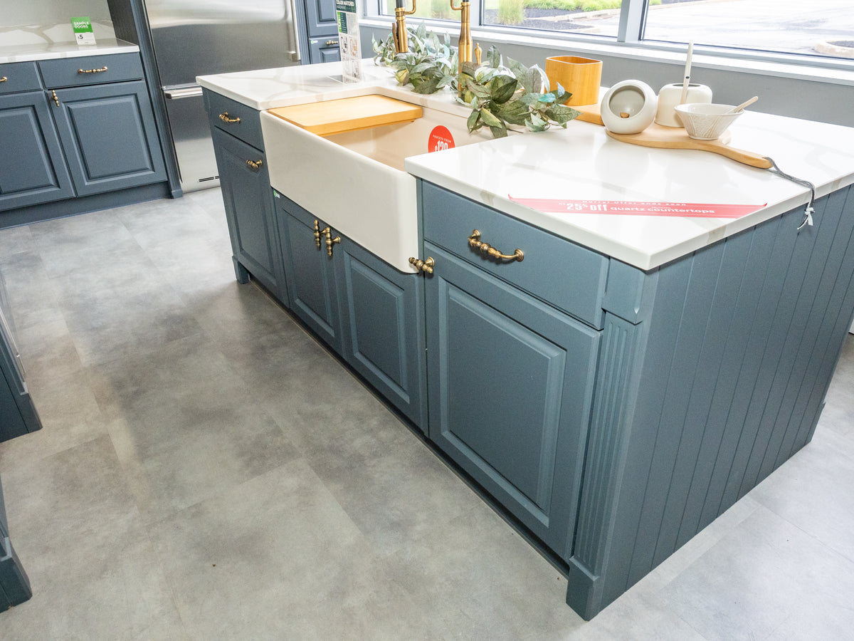 Wren Georgian Juratek Forest Green Matte Kitchen