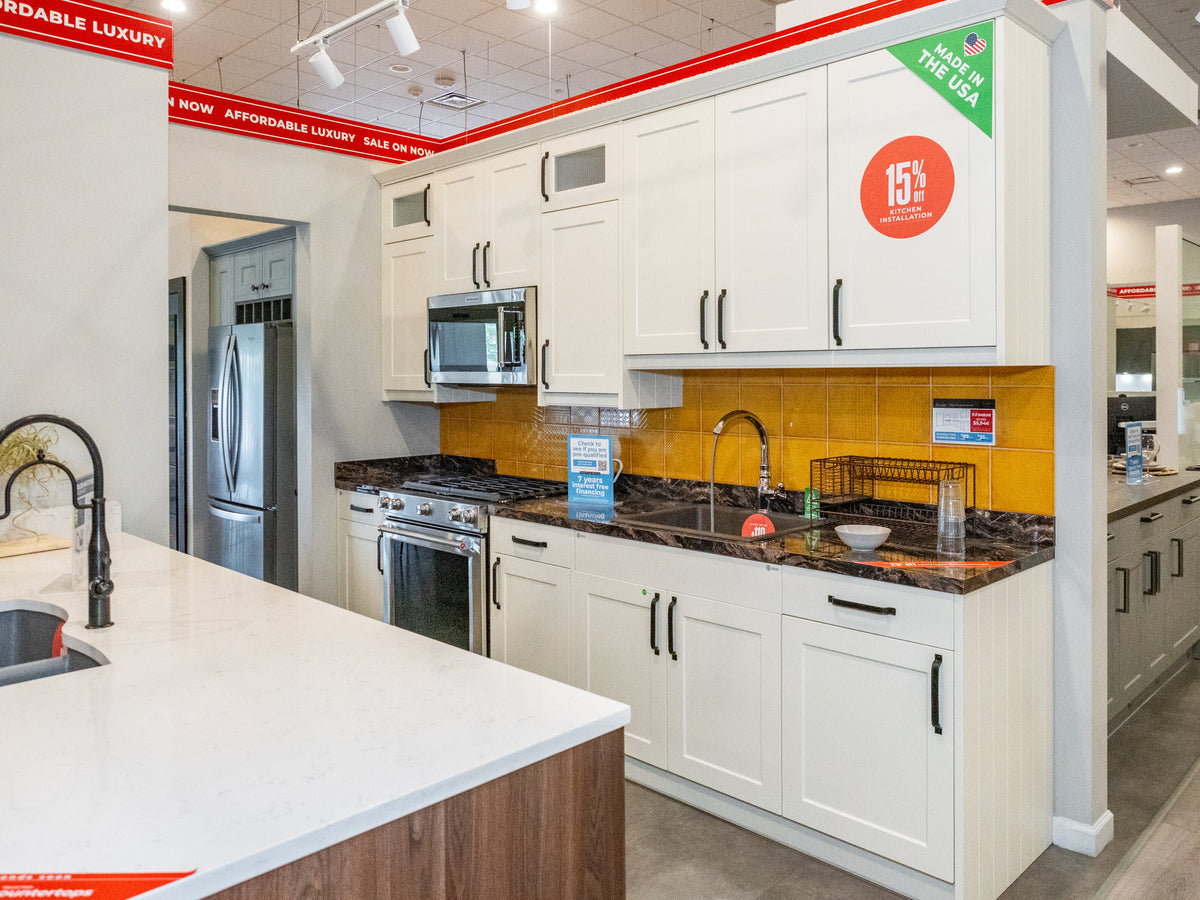 Wren Shaker Chelsea Juratek Cream Matte Kitchen