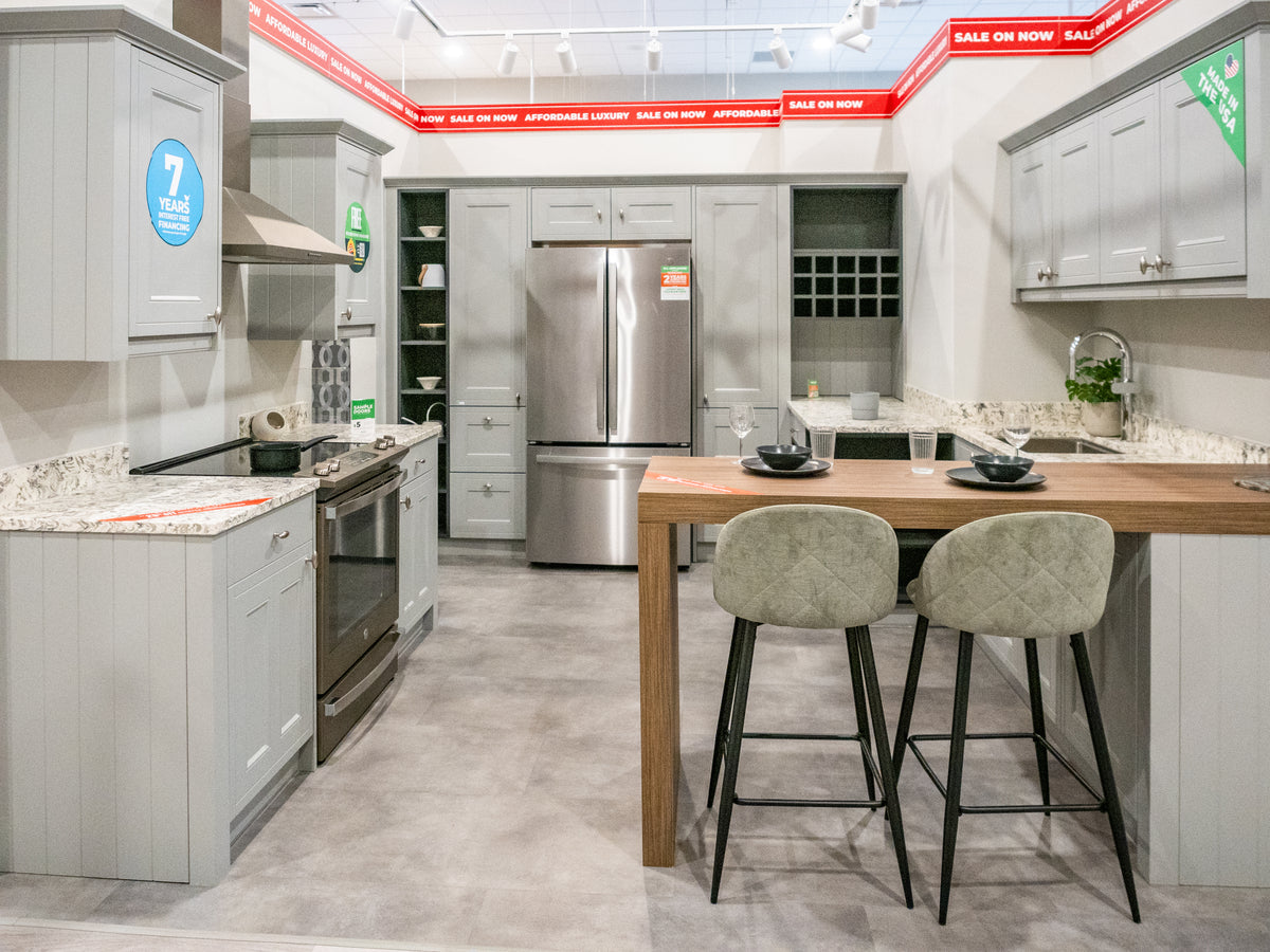 Wren Country Juratek Ash Gray Matte Kitchen