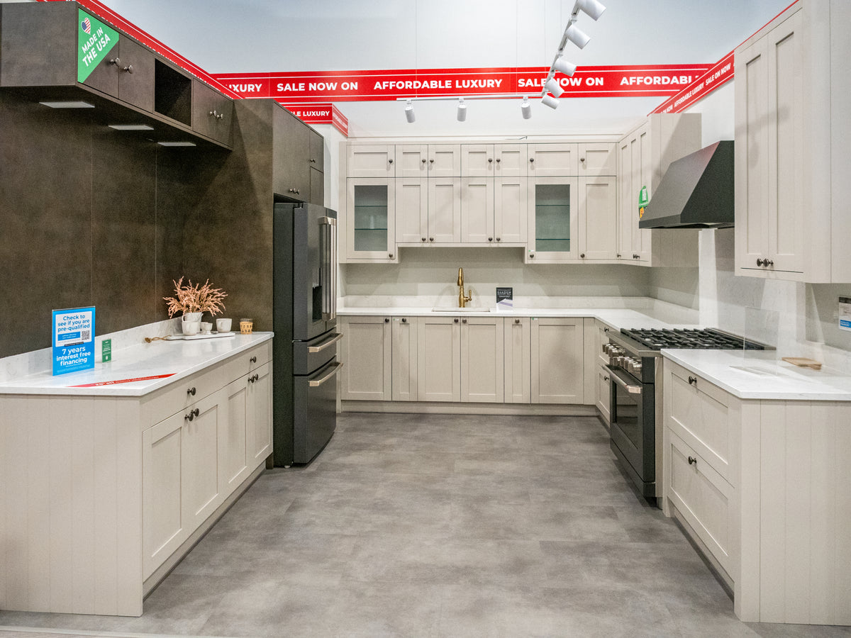 Wren Shaker Forest Classic and Metallic Bronze Matte Kitchen
