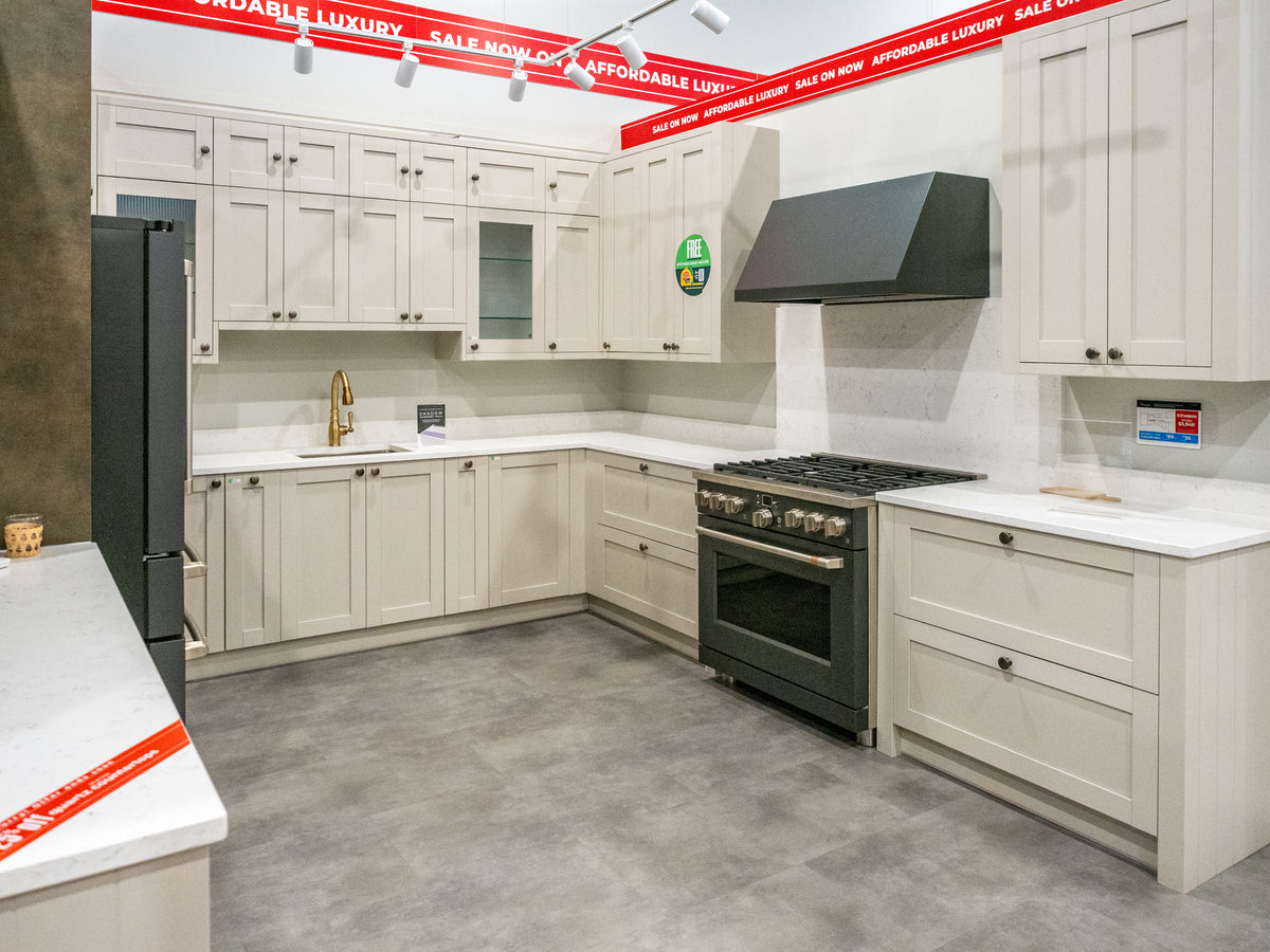 Wren Shaker Forest Classic and Metallic Bronze Matte Kitchen