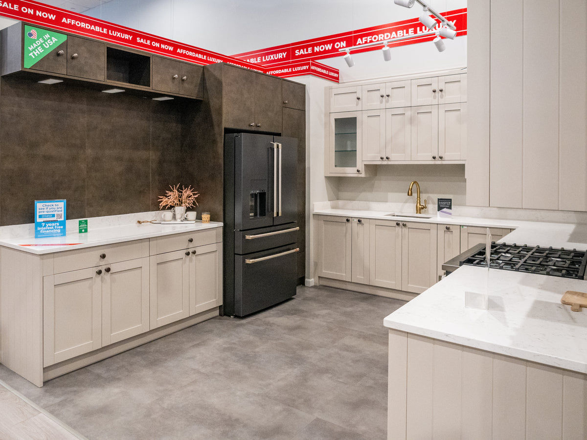 Wren Shaker Forest Classic and Metallic Bronze Matte Kitchen