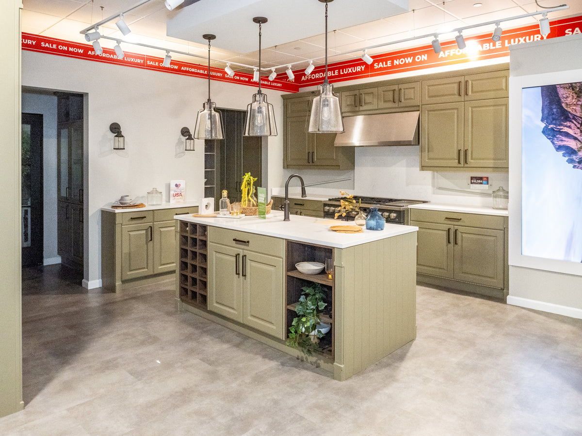 Wren Georgian Juratek Olive Matte Kitchen