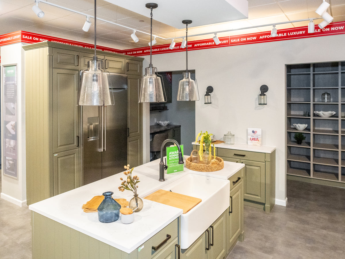 Wren Georgian Juratek Olive Matte Kitchen