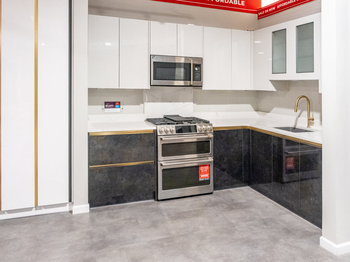 Wren Milano Ultra Black & White Kitchen
