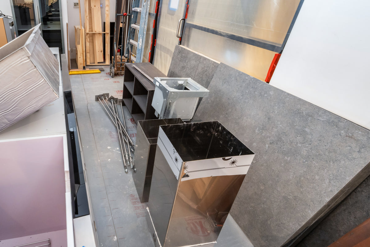 Albero Modern Industrial Kitchen with Wolf & Sub-Zero Appliances