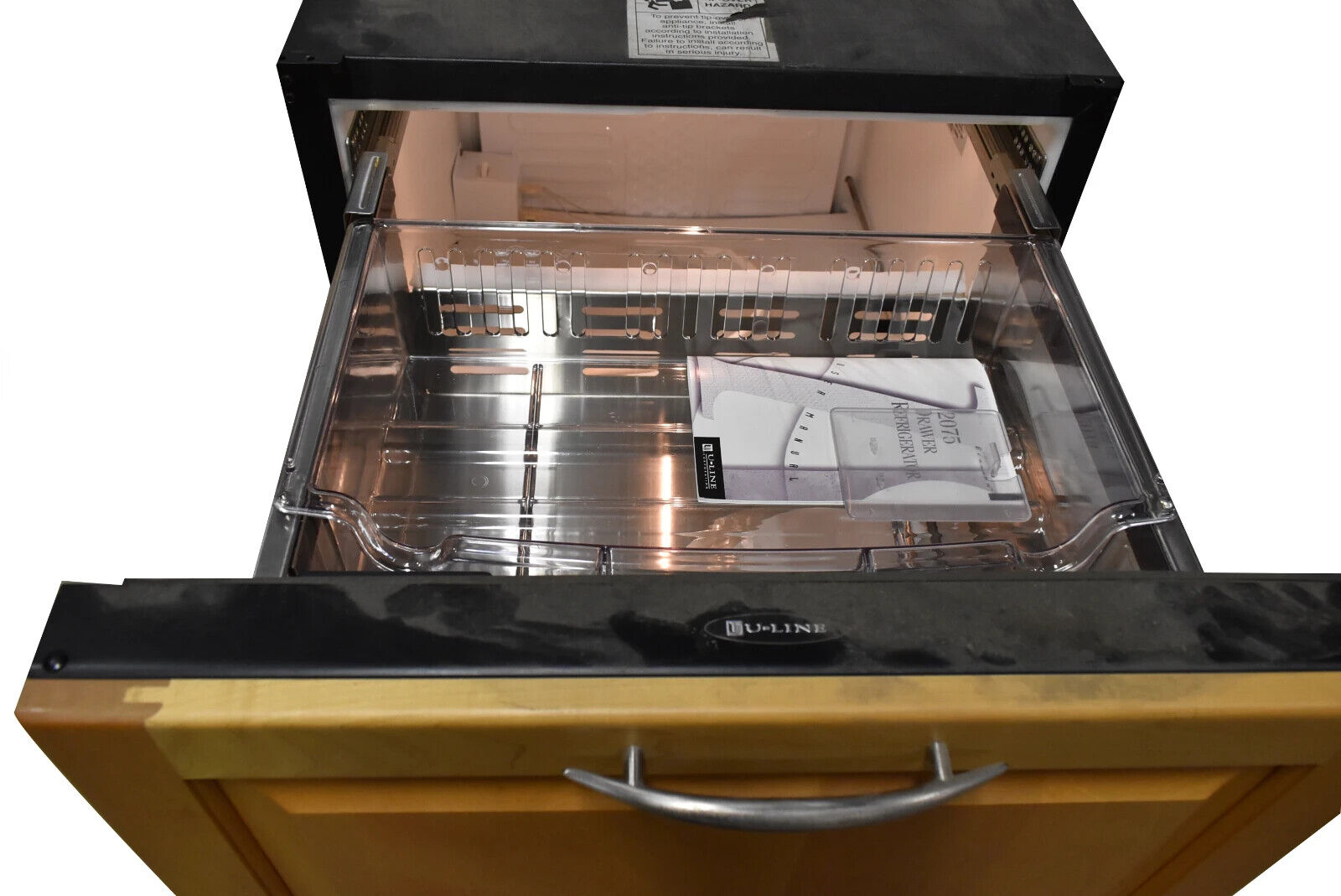 U-Line U2075DWRRB00 24" Paneled Built-In Refrigerator Drawers