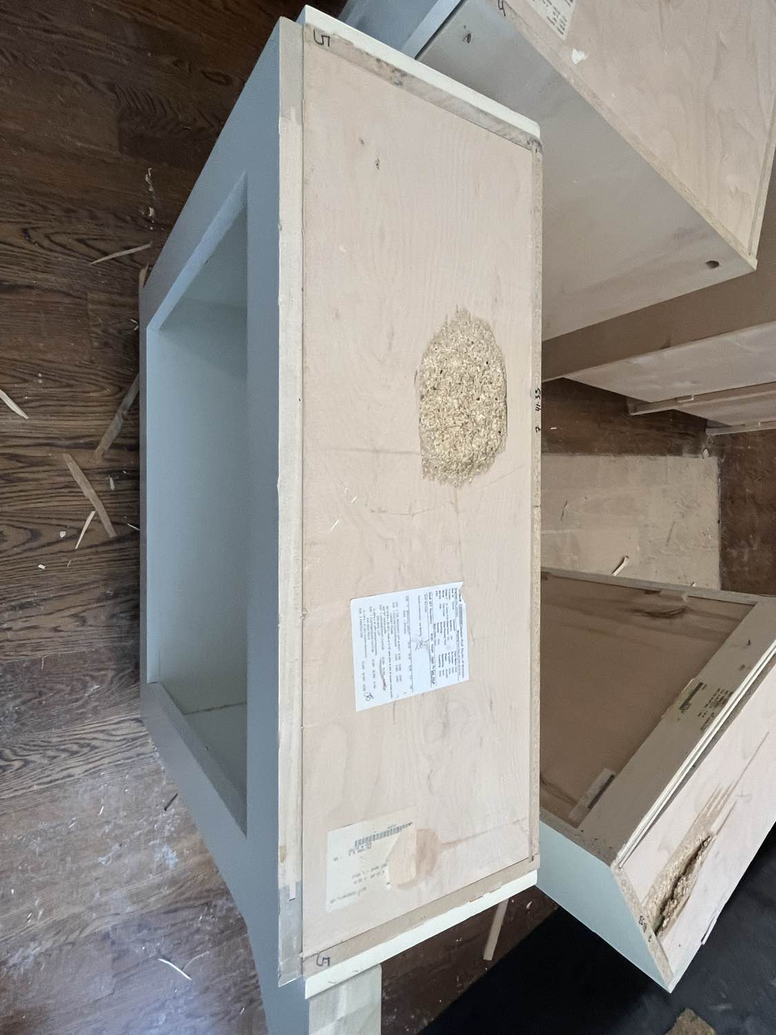 Rutt Transitional White Kitchen with Island, Wet Bar, Granite Countertops & Appliances