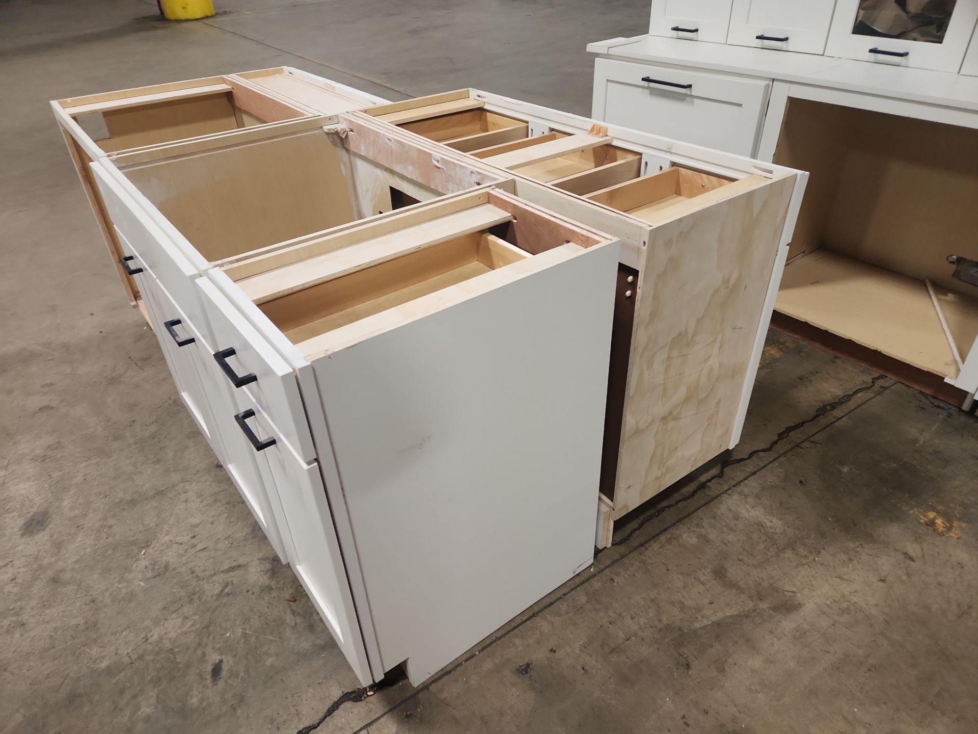 “The Westerly” Transitional White Kitchen with Island, 48" Sub-Zero Refrigerator and Bosch Appliances