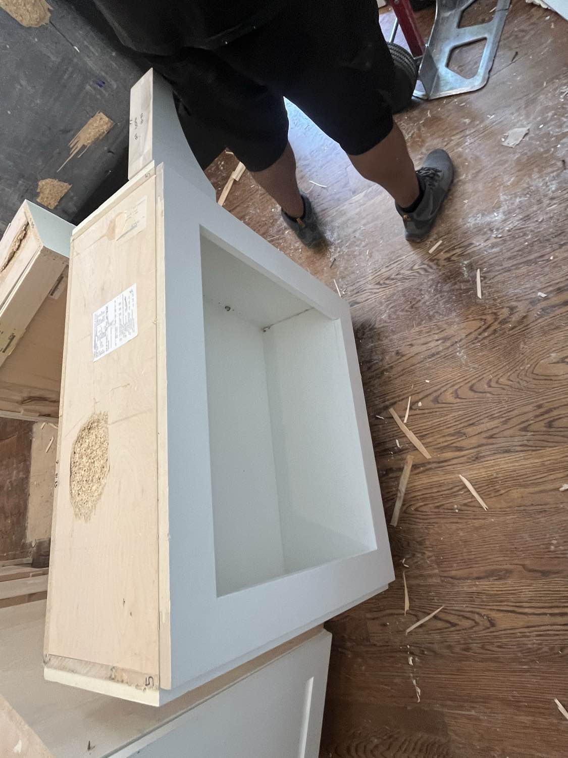 Rutt Transitional White Kitchen with Island, Wet Bar, Granite Countertops & Appliances