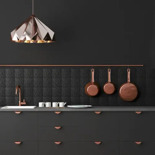 Luxury appliance and kitchen display detail