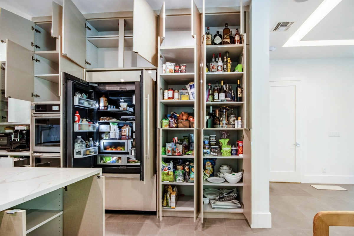 "The Ashworth" Modern Two-Tone Kitchen with JennAir Appliances
