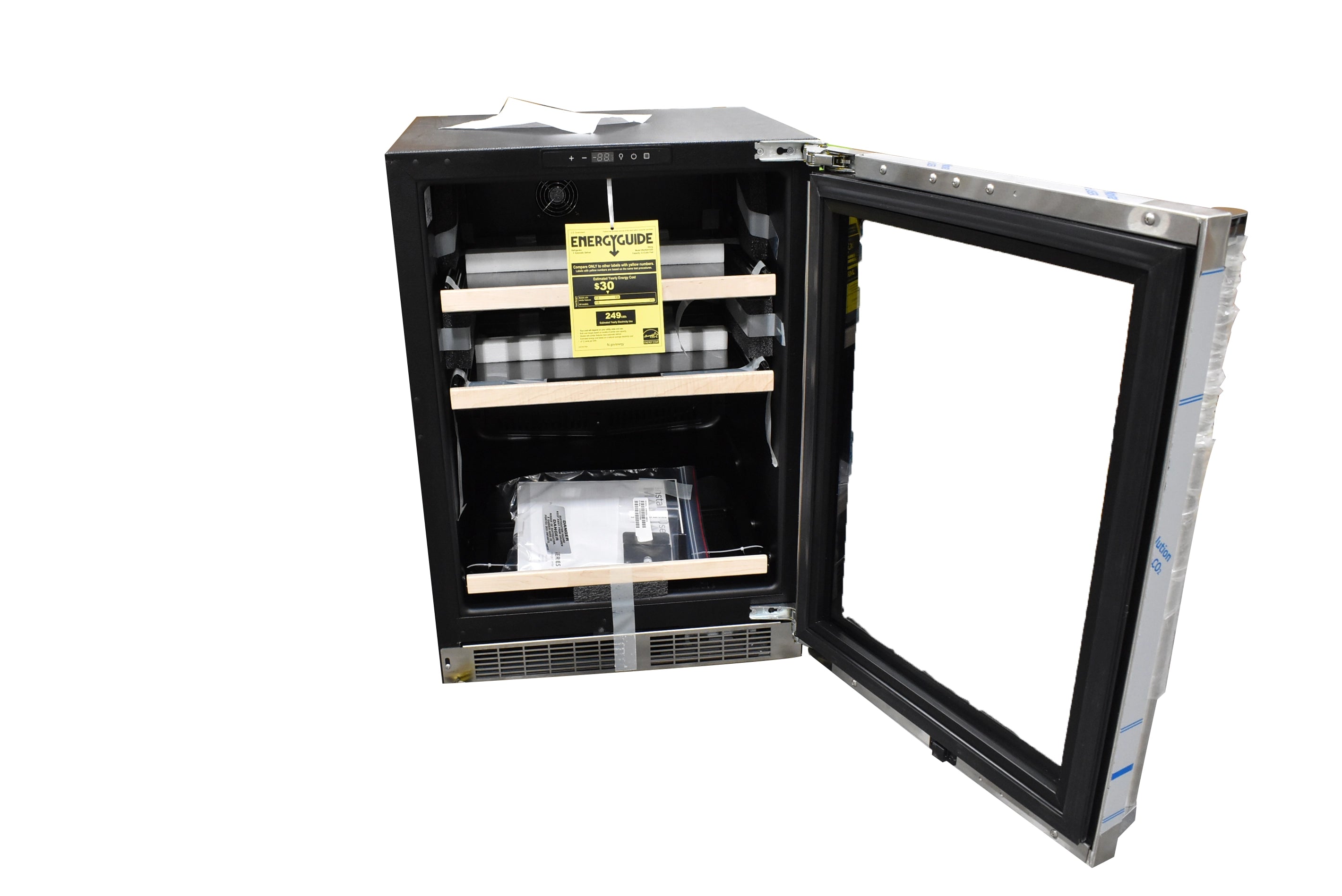 Viking 5 Series VBUI5241GSS 24" Stainless Steel and Glass Door Beverage Center