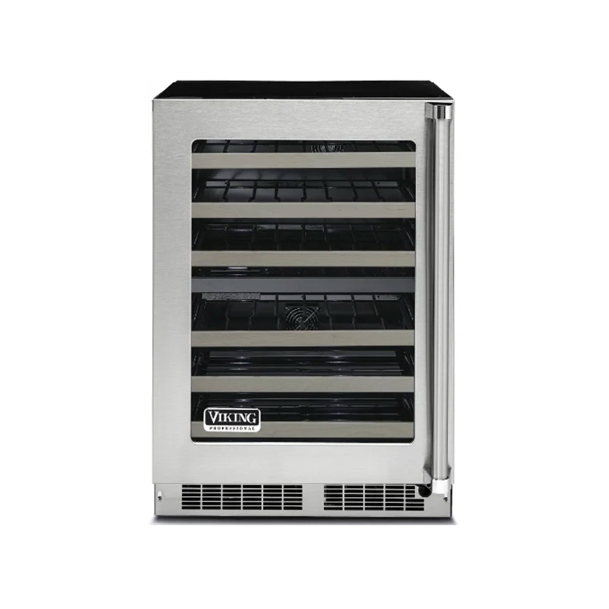 Viking 5 Series VWUI5241GSS 24" Stainless Steel and Glass Door Wine Cooler