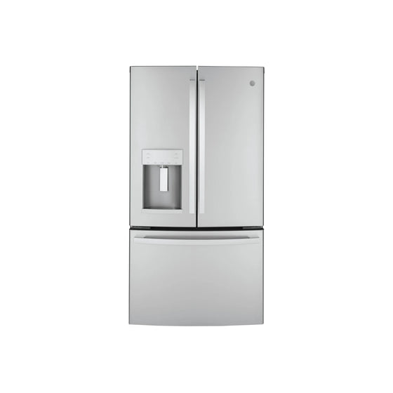 GE GYE22GYNFS 36" Stainless Steel French Door Refrigerator