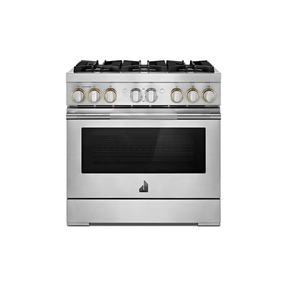 JennAir JDRP436HL 36" Stainless Steel Dual Fuel Range