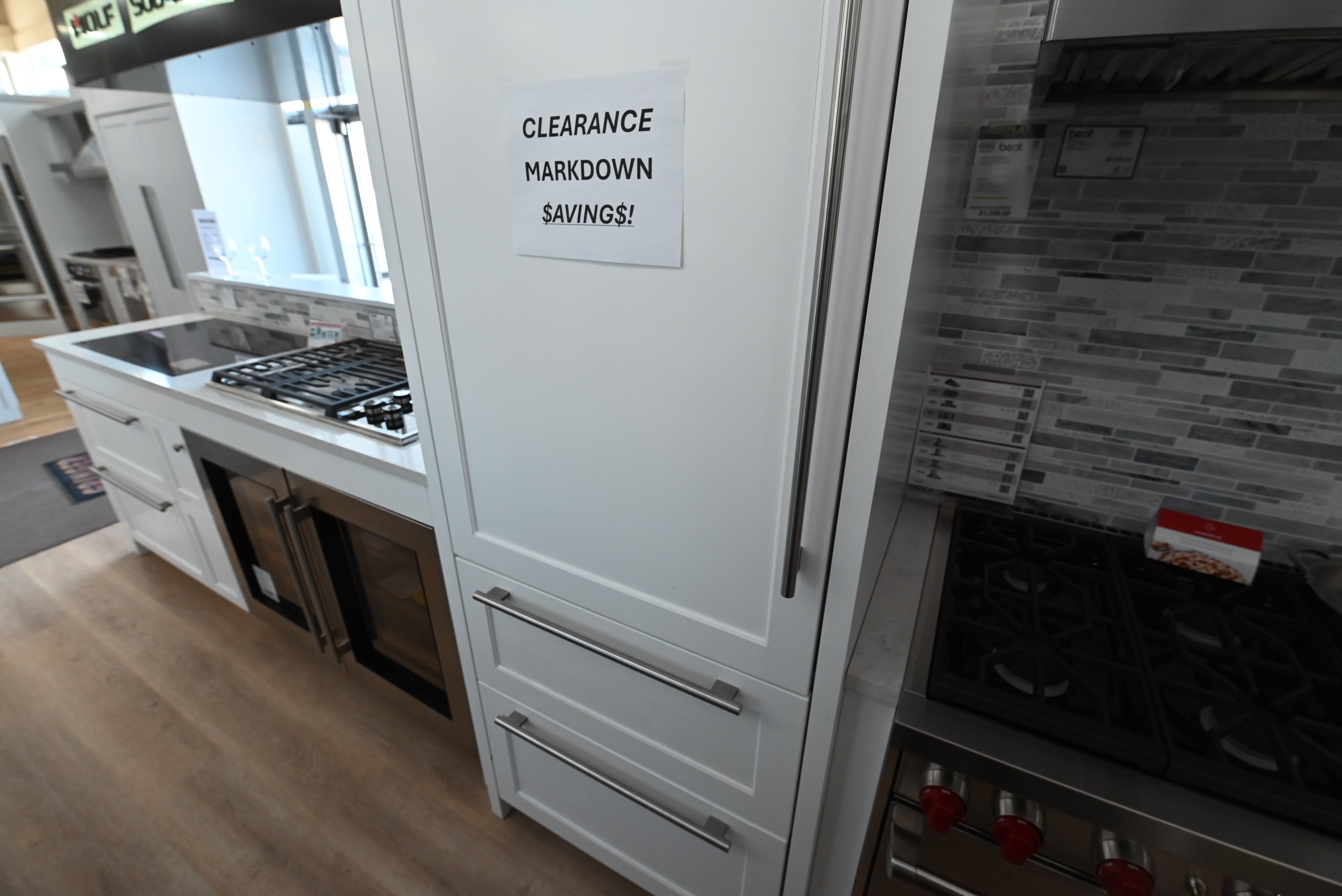 Sub Zero IT 30CIID 30 inch integrated over and under refrigerator freezer front view panel ready