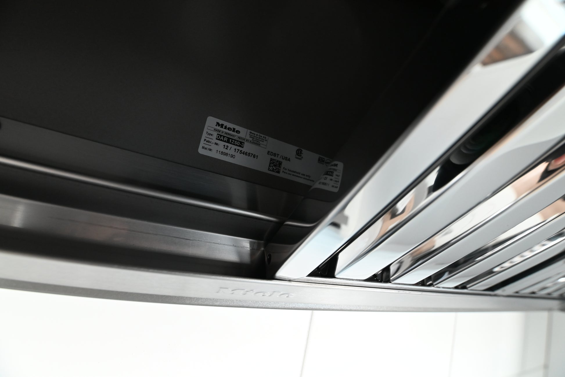 High-end commercial-style 48 in stainless steel canopy ventilation hood