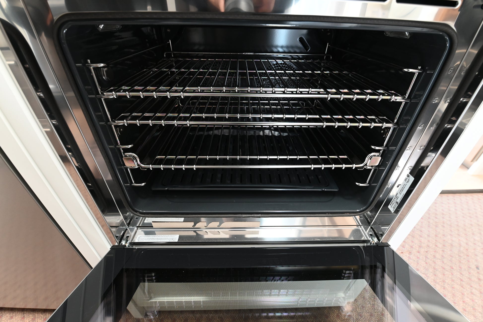 Luxury 30 inch integrated single wall oven with M Touch S display panel by Miele