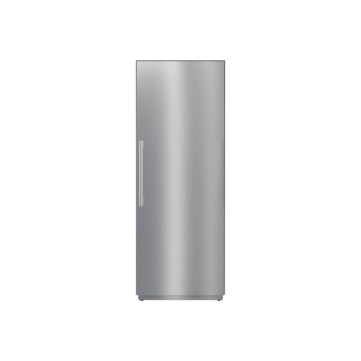 Miele K 2802 Vi MasterCool 30 inch integrated refrigerator column front view with stainless steel panel
