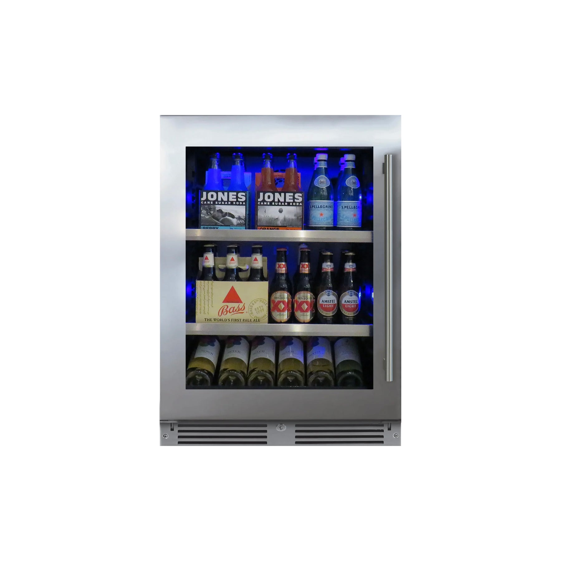 XO XOU24BCGSL 24" Stainless Steel Undercounter Beverage Center